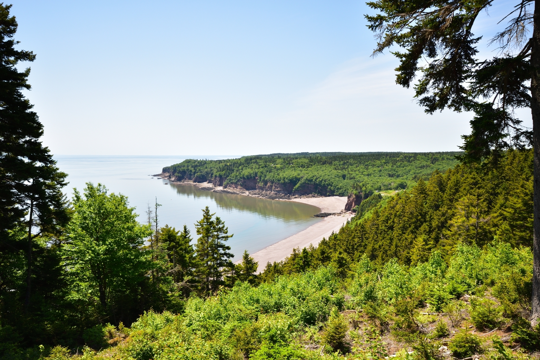 <p>If you’re looking to get away from it all for several days, why not go for the <a href="https://www.pc.gc.ca/en/pn-np/nb/fundy/activ/activites-plein-air-outdoor-activities/sentiers-trails/circuit" rel="noreferrer noopener">Fundy Circuit</a>? This 48-kilometre trail takes three to five days to complete. With an elevation gain of over <a href="https://www.alltrails.com/explore/recording/fundy-circuit-fundy-national-park--2" rel="noreferrer noopener">1,900 metres</a> spanning seven trails that alternately climb and descend, this route offers even experienced hikers little relief. <a href="https://theridgelinereport.com/the-fundy-circuit/" rel="noreferrer noopener">You’ll see it all</a>, though, including impressive lookouts, waterfalls, wooded trails, and a beach.</p>