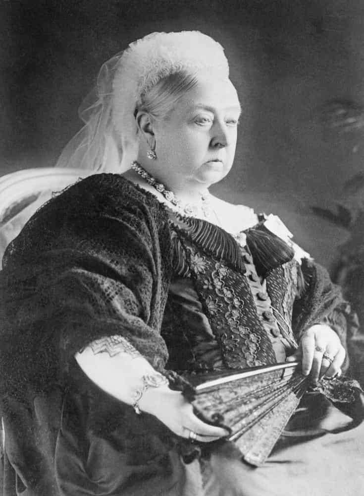 <p>Traditionally, weddings are associated with white, and funerals with black. Queen Victoria wore white for her wedding to Prince Albert, but is most commonly thought of in all black. This is because the majority of photos we have of her were taken after Albert’s death and she stayed in a perpetual state of mourning.</p>