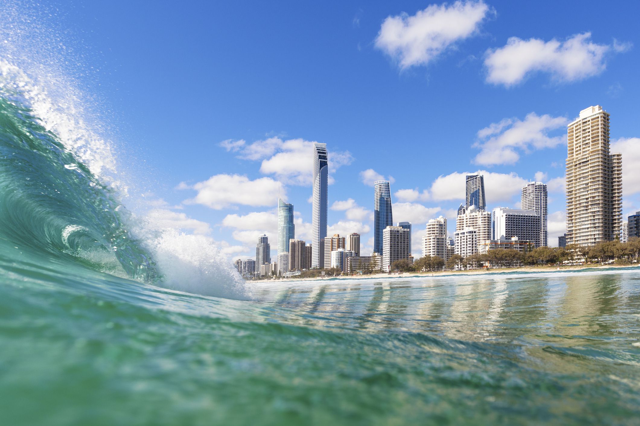 <p>Every year (well, pre-COVID), millions of surfers flock to the Gold Coast for its warm waters and trendy local cities. It’s also home to Hugh Jackman’s luxurious Gwinganna, a health retreat that has eco spas, seminars on wellness and organic food and other Instagram-worthy amenities. </p>