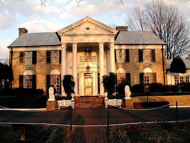 <p>In 1957, Elvis bought his mansion, Graceland, for <a href="https://www.history.com/news/7-fascinating-facts-about-elvis">approximately $100,000</a>. He was the ripe old age of 22. </p>