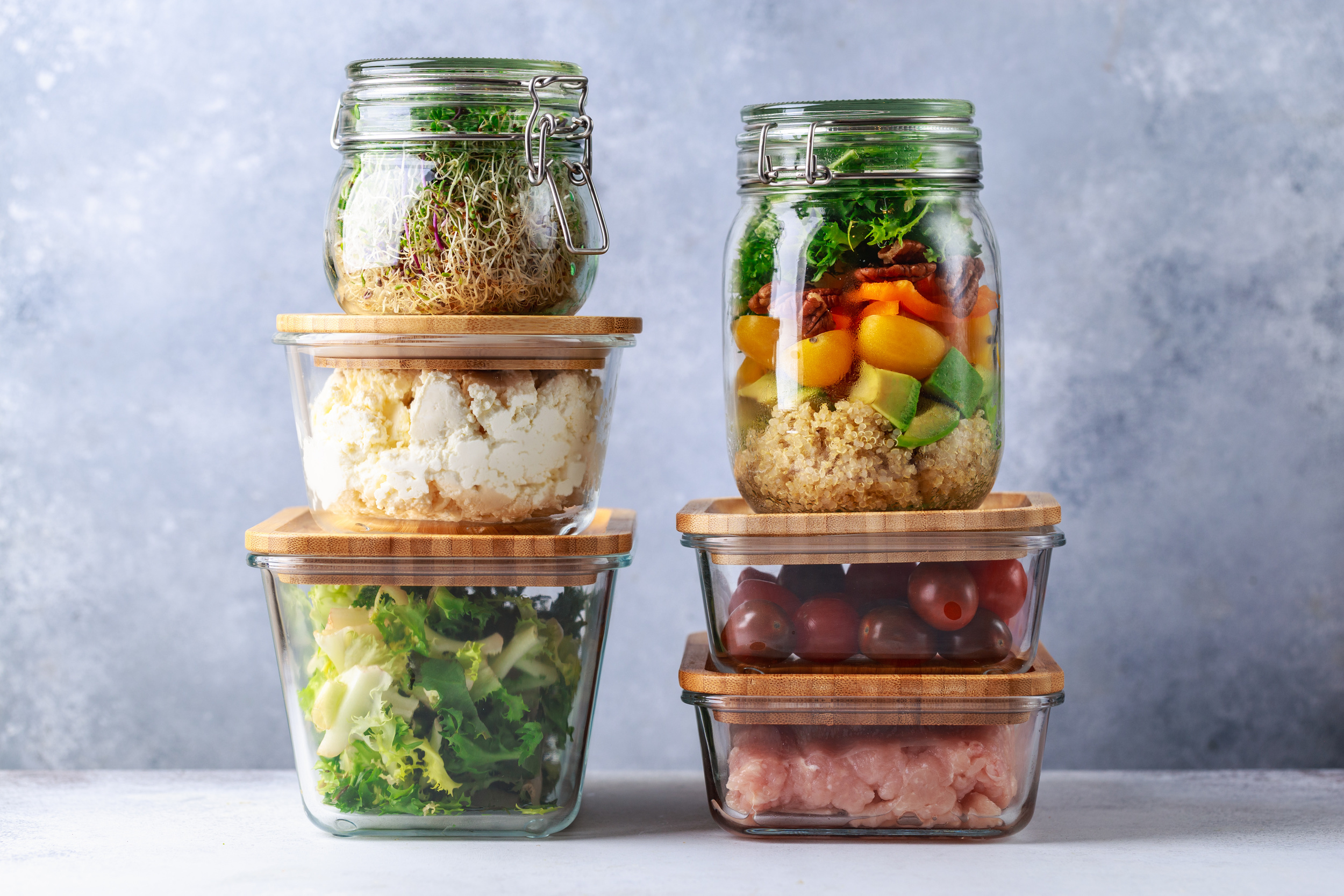 <p>Next time you need new food storage containers, skip the cheap plastic tubs at the supermarket — they'll wear out and need replacing quickly. Instead, spend just a little more on glass containers with sturdy lids that will last for years, even with daily use.  </p>