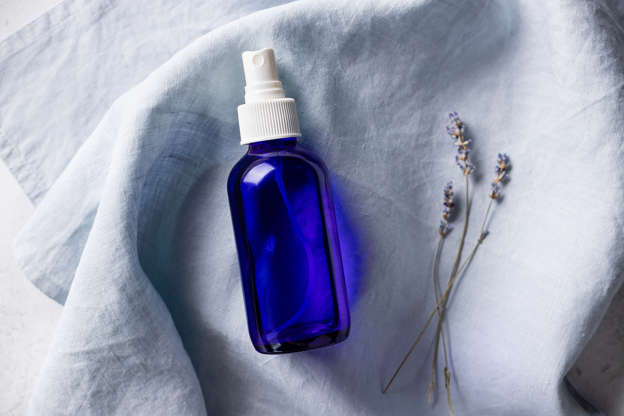 Slide 5 of 21: With a little water, rubbing alcohol, and essential oils, it's easy to make a DIY room spray that will make your space smell great. Added ingredients like vodka and vinegar can help neutralize odors in soft surfaces like couches and carpets. 