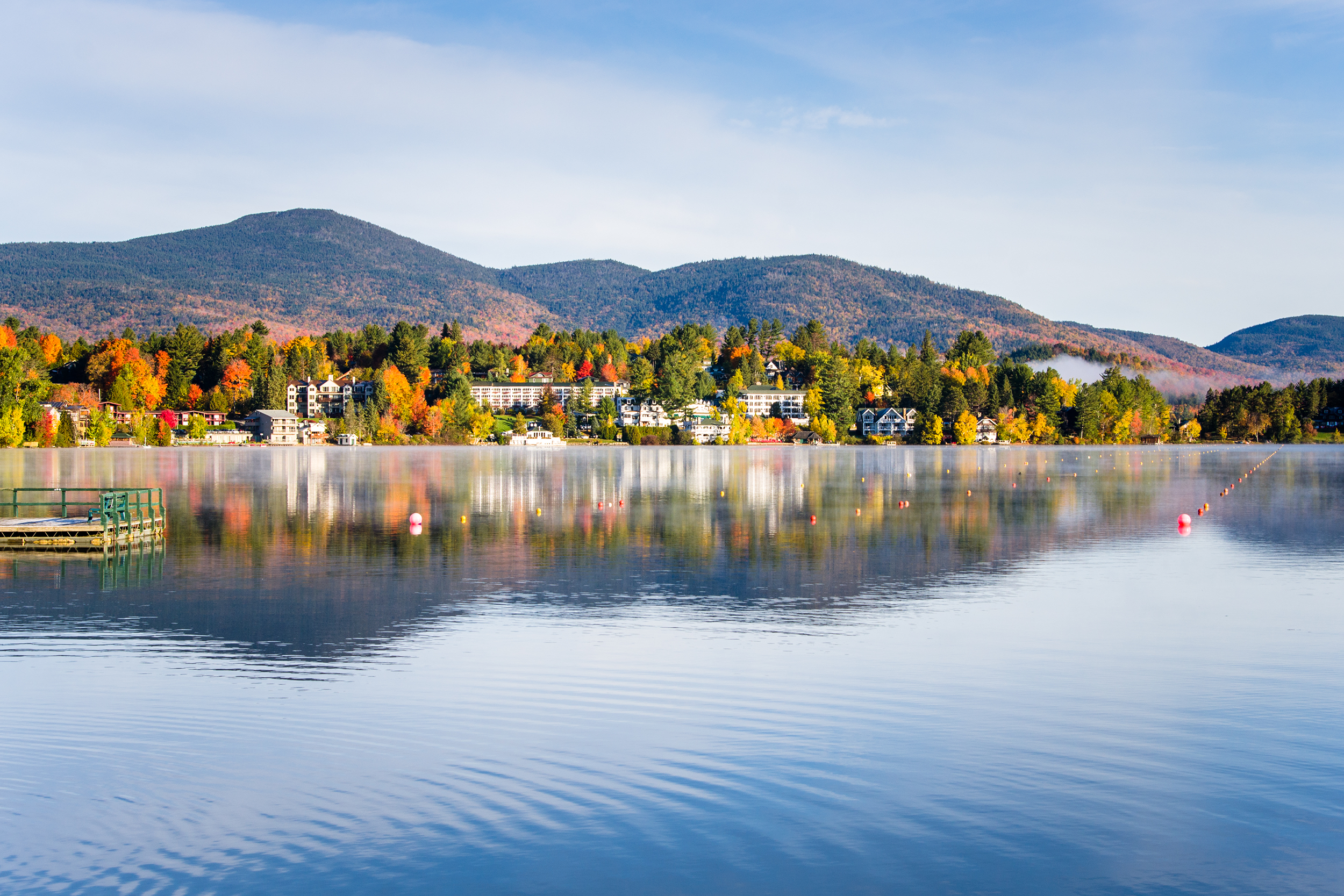 <p><b>New York</b><br> This 30-mile scenic byway explores some of the most stunning terrain in New York's almost incomprehensibly massive 6.1 million-acre Adirondack Park. Also known as New York State Route 73, the byway passes through more than 40 of the highest peaks in the region as it makes its way southeast from the laid-back resort town of Lake Placid.</p><p><b>Related:</b>  <a href="https://blog.cheapism.com/best-of-new-york-state/">The Best Cheap & Free Stuff New York State Offers</a></p>