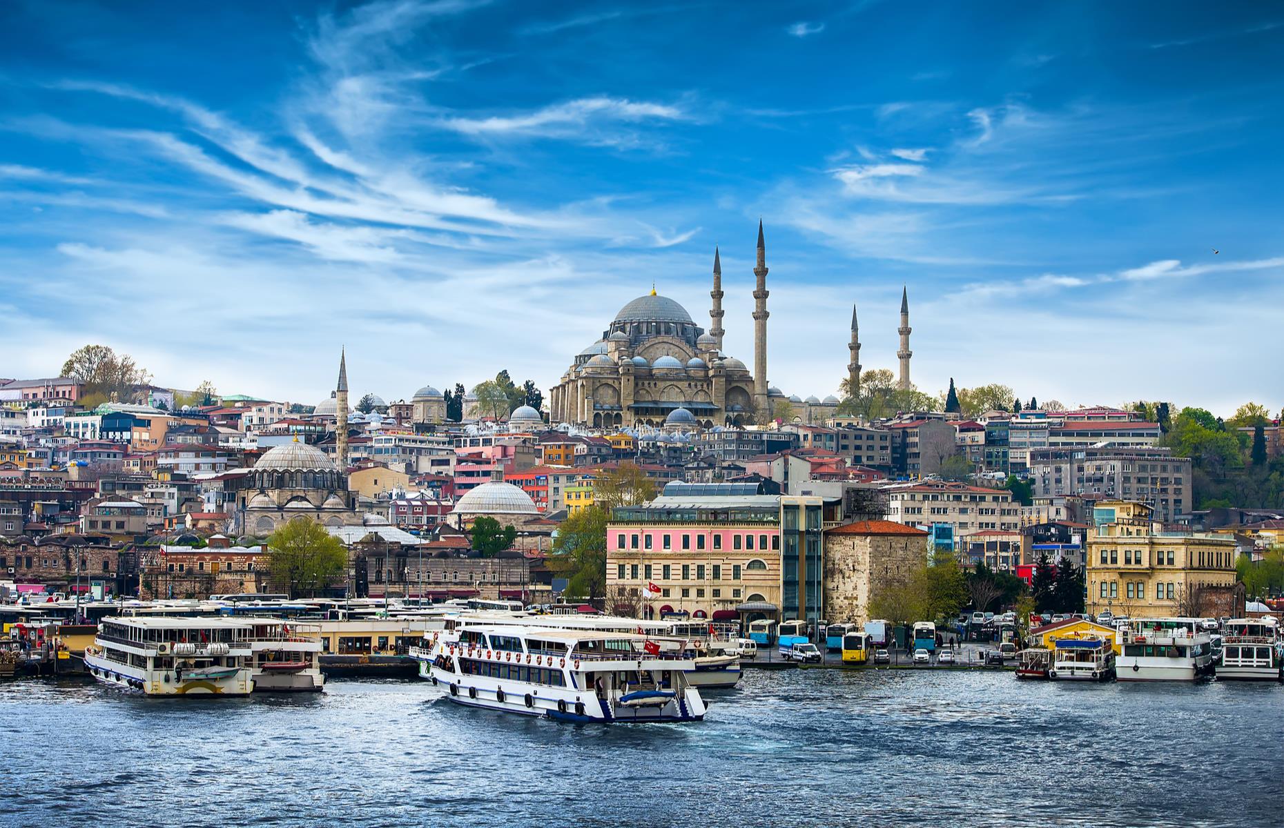 Set on the Bosphorus Straits, the east-meets-west metropolis stuns with its heady spice-scented bazaars, labyrinthine streets and awe-inspiring Ottoman-era architecture – the Blue Mosque, the Hagia Sophia and the Topkapi Palace are its big hitters. A cruise out on the Bosphorus is another city essential, as is time spent exploring its treasure-stuffed museums: set aside plenty of hours to marvel at the riches within the Istanbul Archaeology Museums and the Turkish and Islamic Arts Museum.