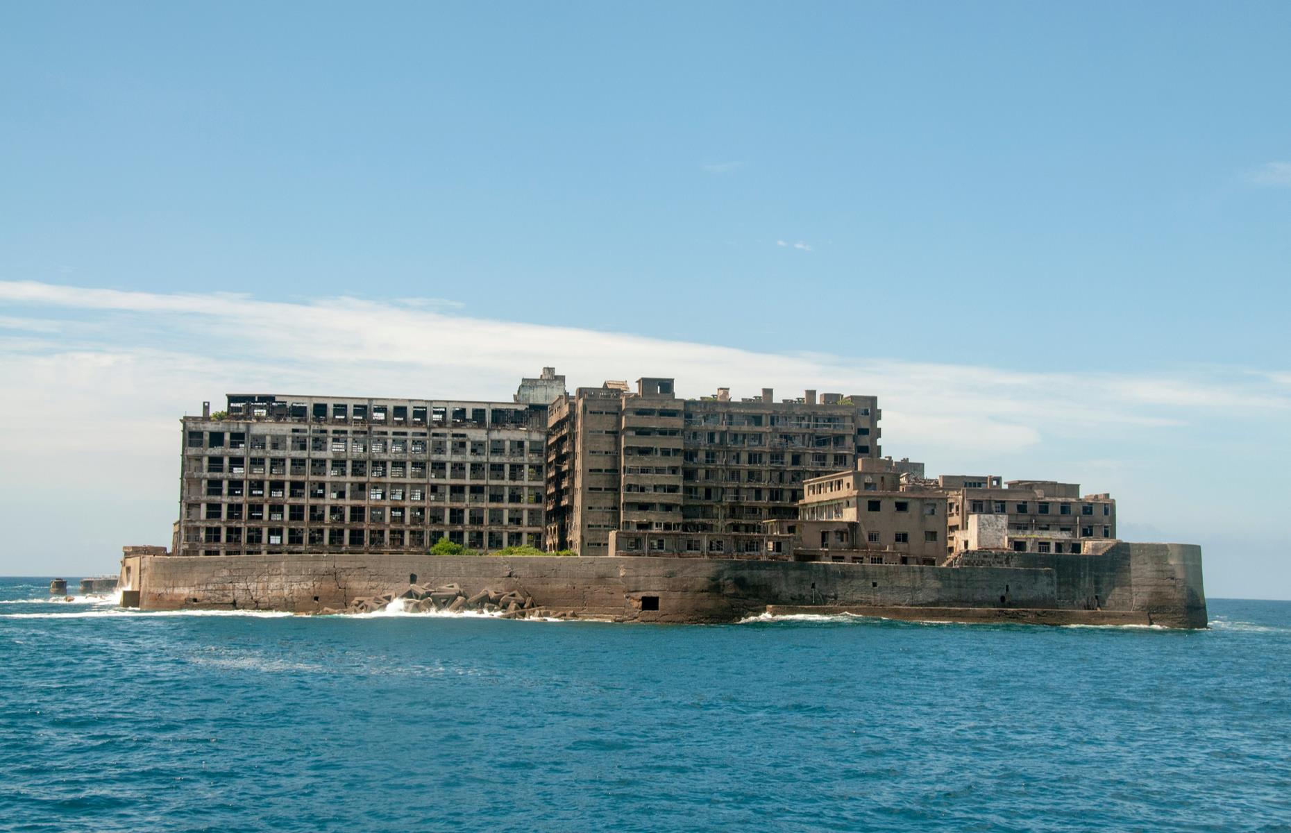 <p>Japan was once again the setting for a villain’s lair in 2012’s <em>Skyfall</em>. The deserted and tiny Hashima Island, a dilapidated coal-mining factory just off the coast of Nagasaki, made an extremely atmospheric hideout for Bond's creepy nemesis, Raoul Silva (Javier Bardem). Now preserved as a UNESCO World Heritage Site, the industrial wasteland is also known as Gunkanjima (Battleship Island) because of its shape. It’s possible to visit the ghost town on guided tours with cruises departing regularly from Nagasaki's port.</p>  <p><a href="https://www.loveexploring.com/galleries/85261/incredible-photos-of-abandoned-islands-the-world-forgot?page=1"><strong>Incredible photos of abandoned islands the world forgot</strong></a></p>
