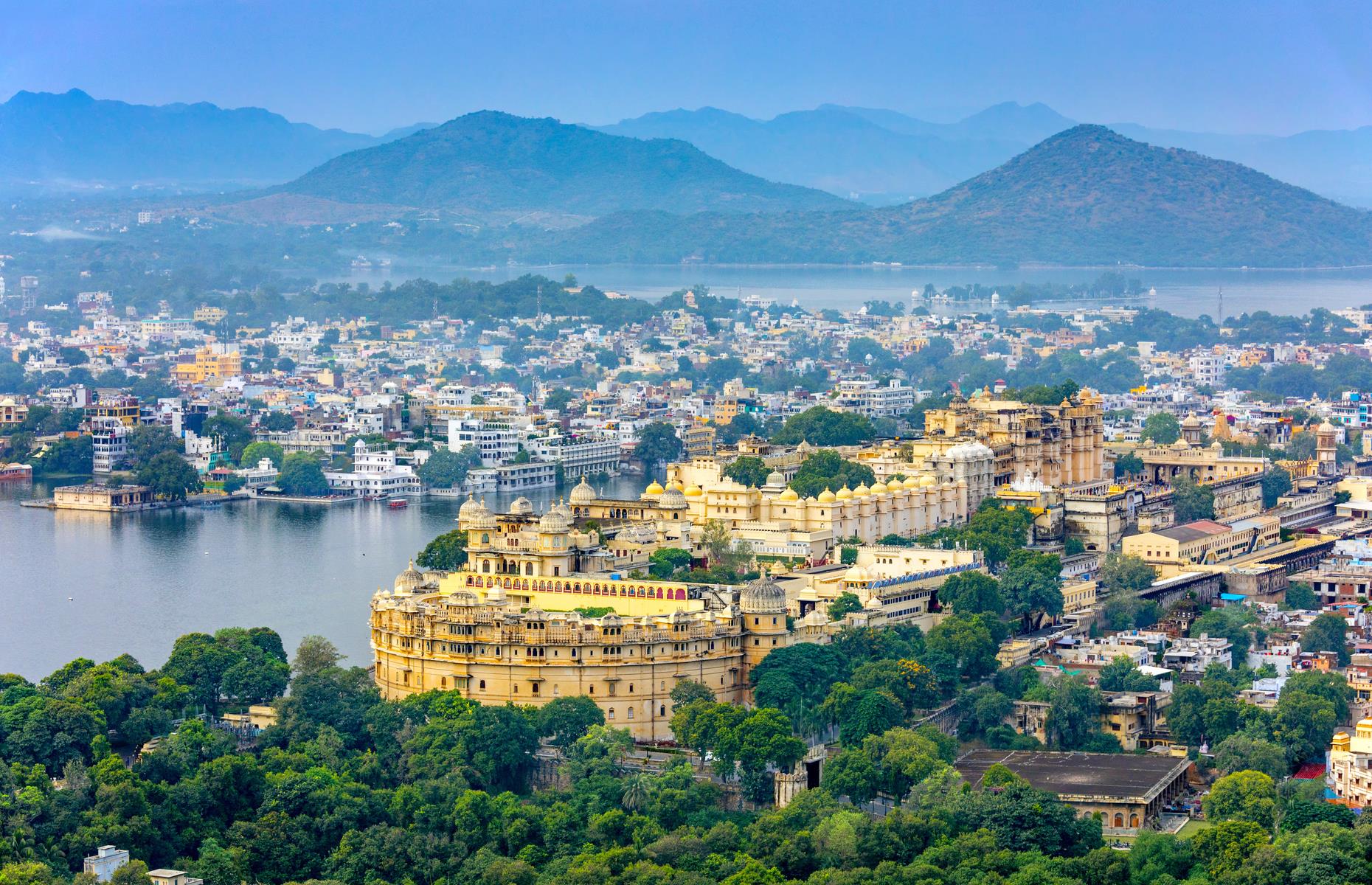 <p>A boat trip around Lake Pichola is a must – from the water you can see the many lakeside palaces, bathing ghats and temples that line its emerald green waters. The most magnificent of them all is the honey-colored City Palace, built in the 16th century and home to generations of maharanas. Made up of 11 different mahals (smaller palaces), it's the largest palace complex in Rajasthan. Losing yourself in the old city’s tangle of lanes and bustling bazaars is another essential on any Udaipur itinerary – as is taking a breather in its serene gardens such as the Saheliyon Ki Bari on the banks of Fateh Sagar Lake.</p>