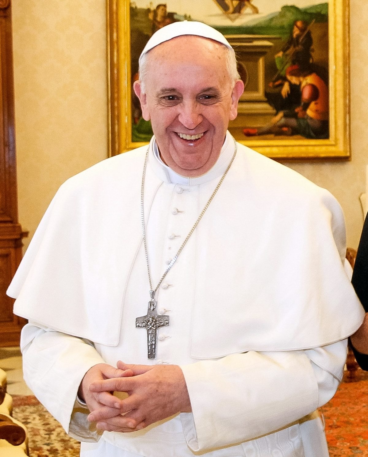 Papež František se po operaci břicha cítí dobře