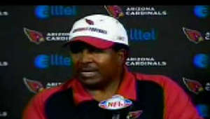 Dennis Green press conference as Arizona Cardinals Head Coach after their loss to the Chicago Bears