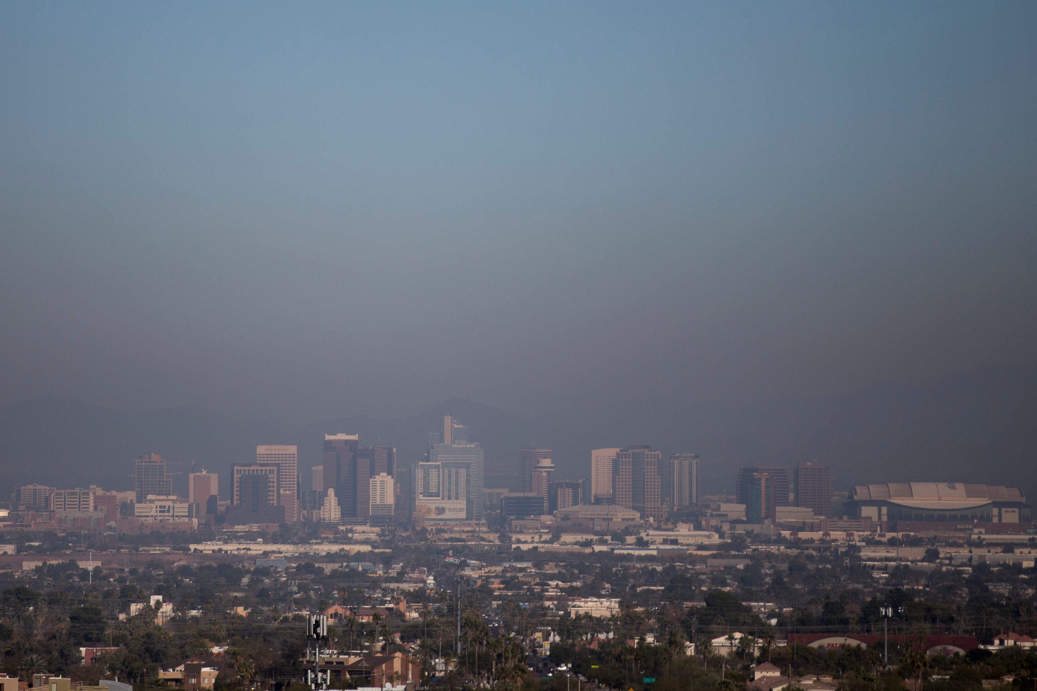 Why is it so hazy today in Phoenix? What to know about air quality