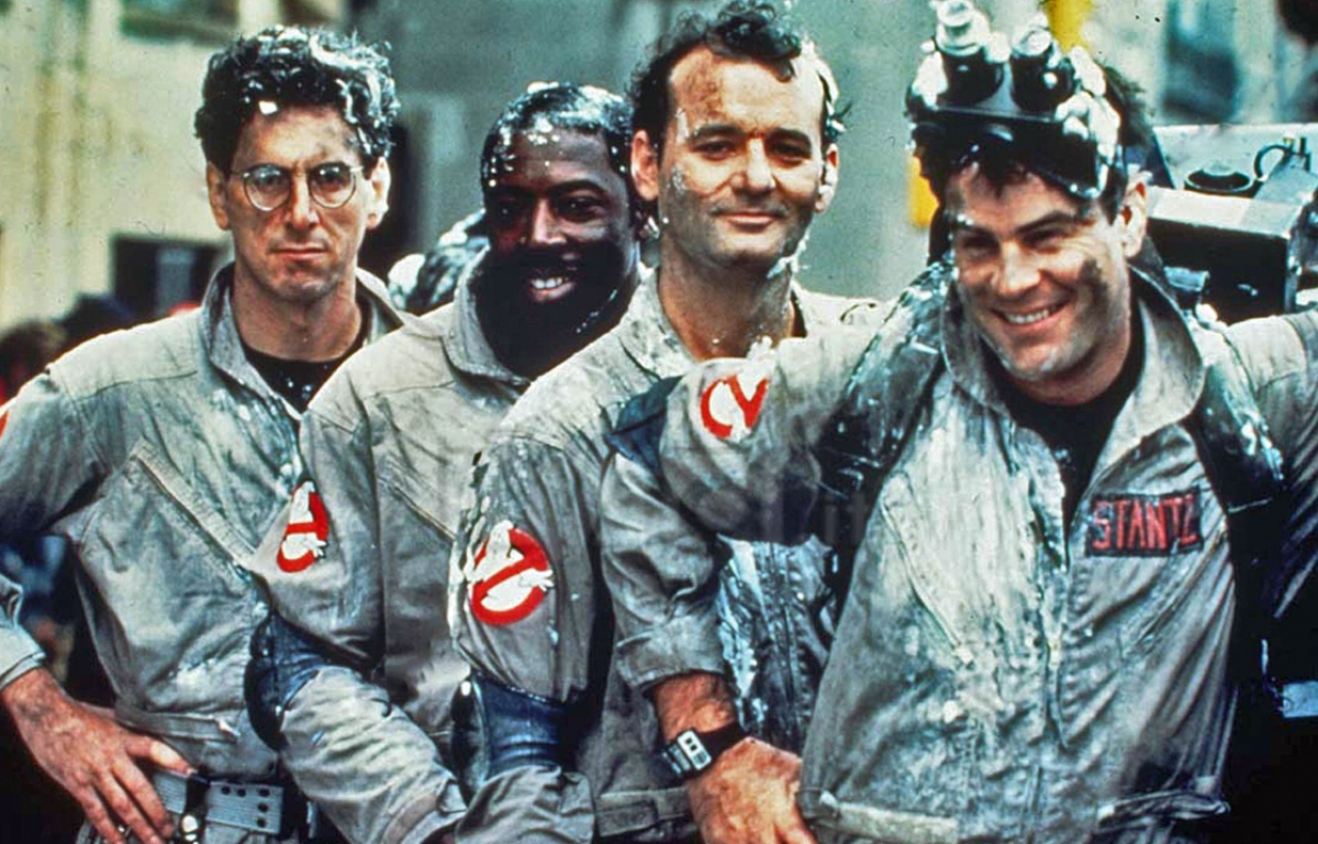 <p>Quite possibly the greatest comedy of all time. <strong>Ghostbusters</strong> has stood the test of time, it’s a movie you can watch anytime anyplace and just enjoy. The original movie set forth a formula that is still being used today, the perfect mix of great comedic performances and special effects.</p> <p>The belief in the script is what sells the movie, while the formula has been overused in Hollywood, Ghostbusters gets it right. <strong>Bill Murray, Dan Aykroyd, Sigourney Weaver, Harold Ramis, Ernie Hudson, and Rick Moranis</strong> all have their moments and the spirituality and science to the whole thing is explained brilliantly by Dan Aykroyd’s script. Funny, entertaining, shocking, and good hearted, Ghostbusters has it all. The sequel, while not as good as the first, also holds up and a third film is on its way. Still, the original is simply perfect!</p>