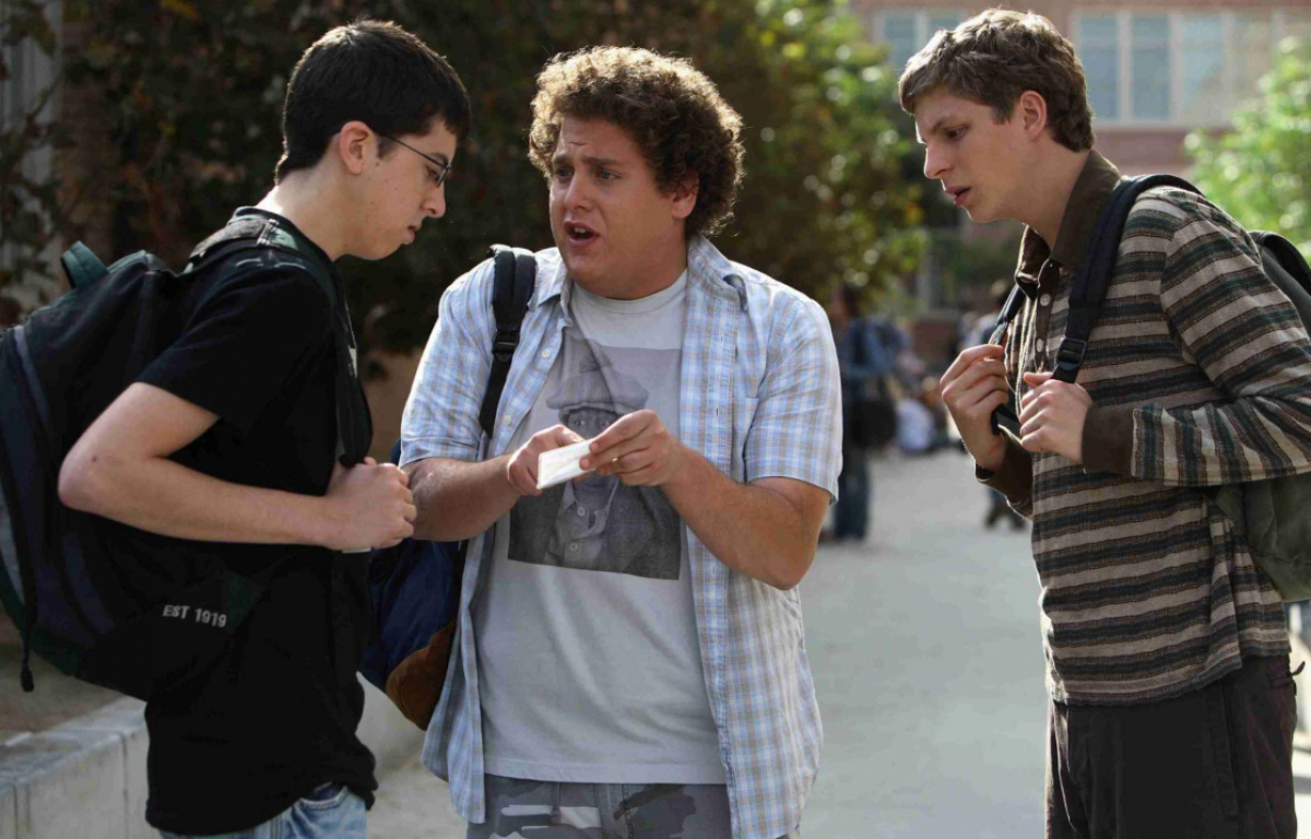 <p>2007’s <strong>Superbad</strong> can be considered the first viral sensation movie; millions of users changed their Myspace profile name to McLovin within 48hrs of the movie's premiere. The film is nothing we haven’t seen before, a coming of age comedy about teenagers and their last shot before college to have some fun at a house party. What is truly original is the dialogue and antics along the way with great performances from Jonah Hill, Seth Rogan, Michael Cera, and Christopher Mintz-Plasse, this film will have you rolling from the opening scene.</p>