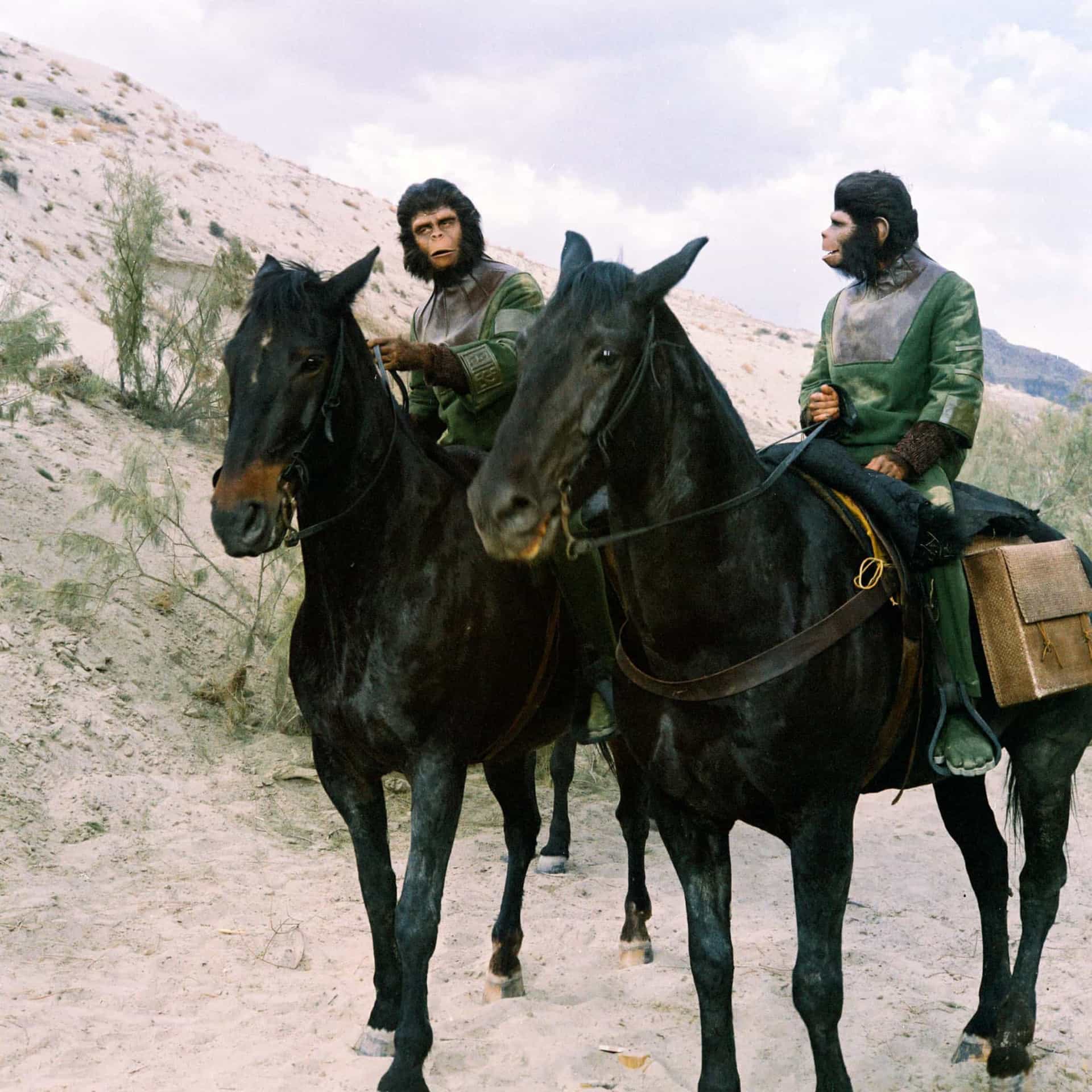 Diapositiva 6 de 32: La novela que el autor francés Pierre Boulle escribió en 1963 es una obra satírica y alegórica sobre un periodista y un profesor que se encuentran de frente con una cultura de simios inteligentes. Si la historia del libro era buena, la adaptación cinematográfica era mejor.