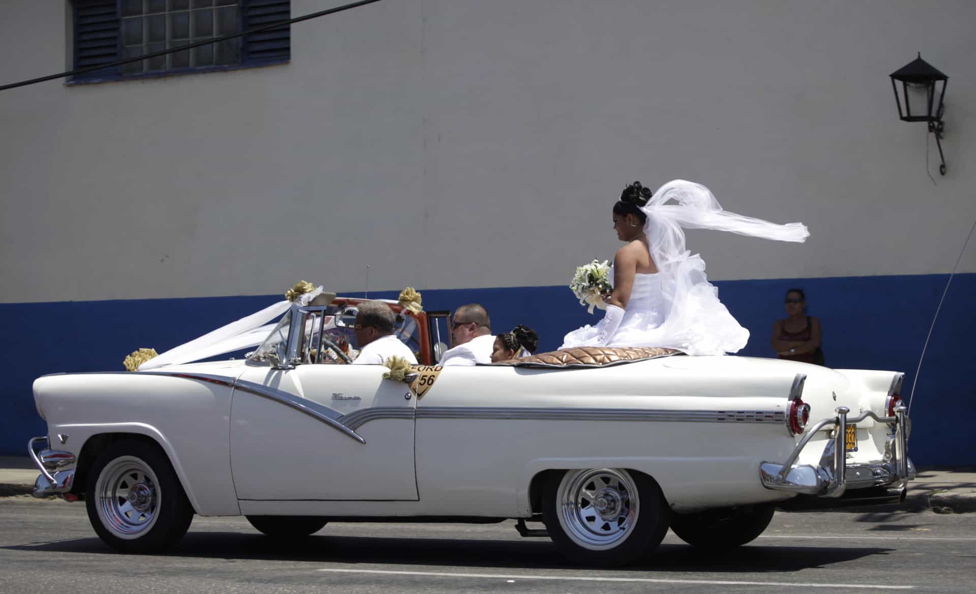 And used to transport brides to wedding ceremonies.