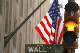 U.S. stocks lower at close of trade; Dow Jones Industrial Average down 0.76%
