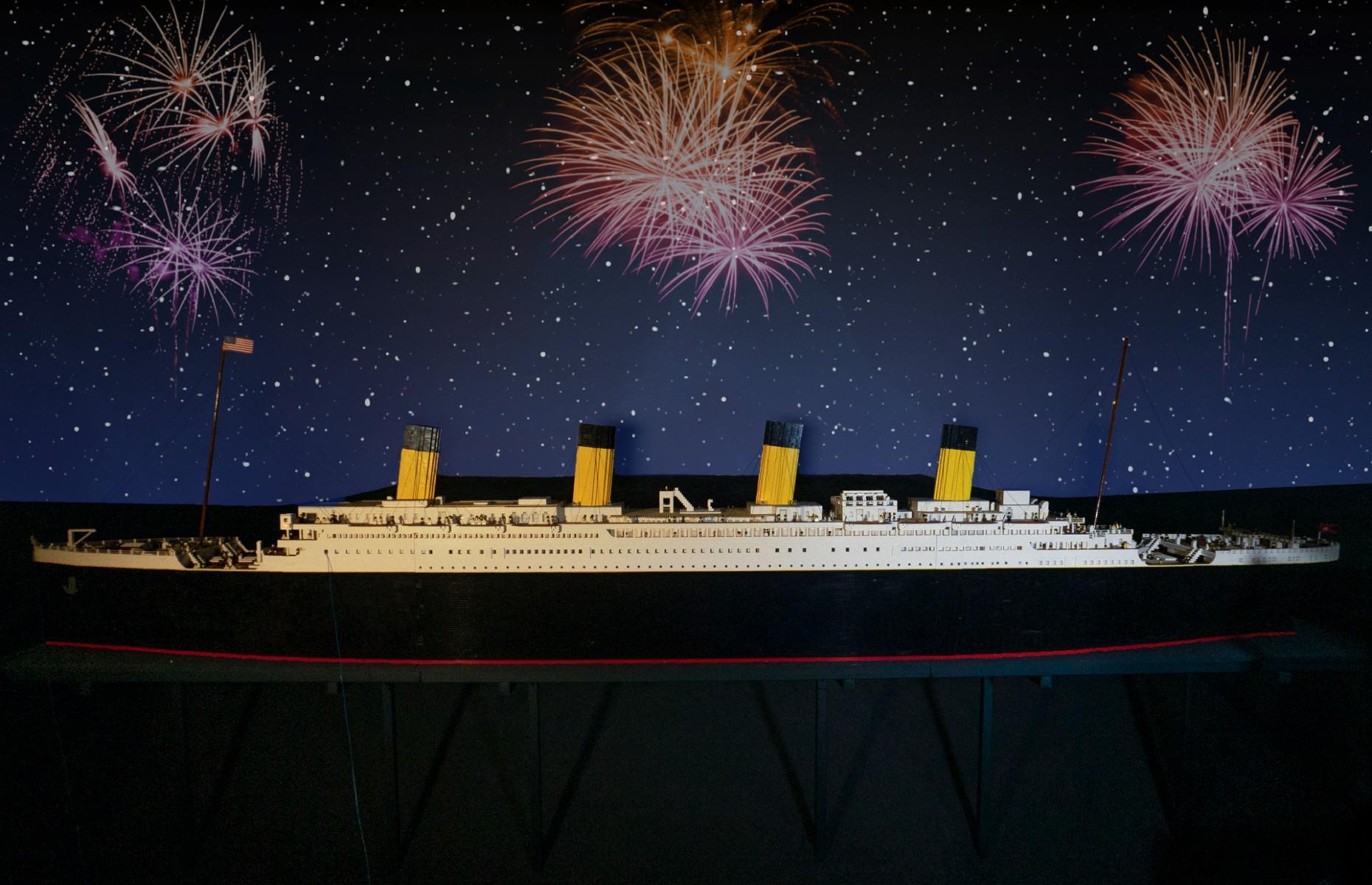 <p>The museum also contains the world's largest replica of the Titanic made entirely from LEGO. It is 26 feet (8m) in length and five feet (1.5m) tall and contains 56,000 bricks. Most impressively it was built by <a href="https://www.mypigeonforge.com/event/titanic-lego-display">Icelander Brynjar Birgisson when he was only 10 years old</a>. He spent 11 months creating this masterpiece with help from his grandfather and his mother who crowdfunded to raise the money. The ship has toured the world but is now on permanent display at Pigeon Forge.</p>