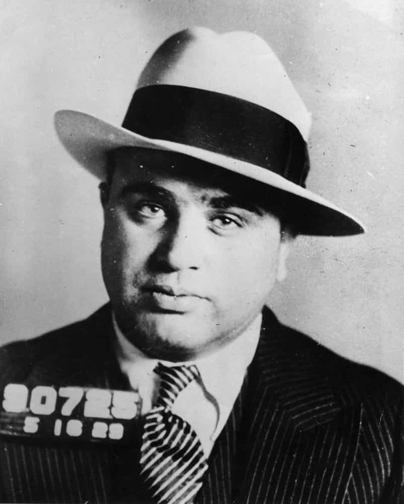 <p>Now terminally ill, Al Capone spent his final years at his mansion in Florida, cared for by his ever-faithful wife and spending time with his grandchildren. On January 21, 1947, Capone suffered a stroke. A few days later, he had a heart attack. On January 25, Al Capone died, surrounded by his family. Pictured is the death certificate listing bronchopneumonia and apoplexy as the cause of death.</p>