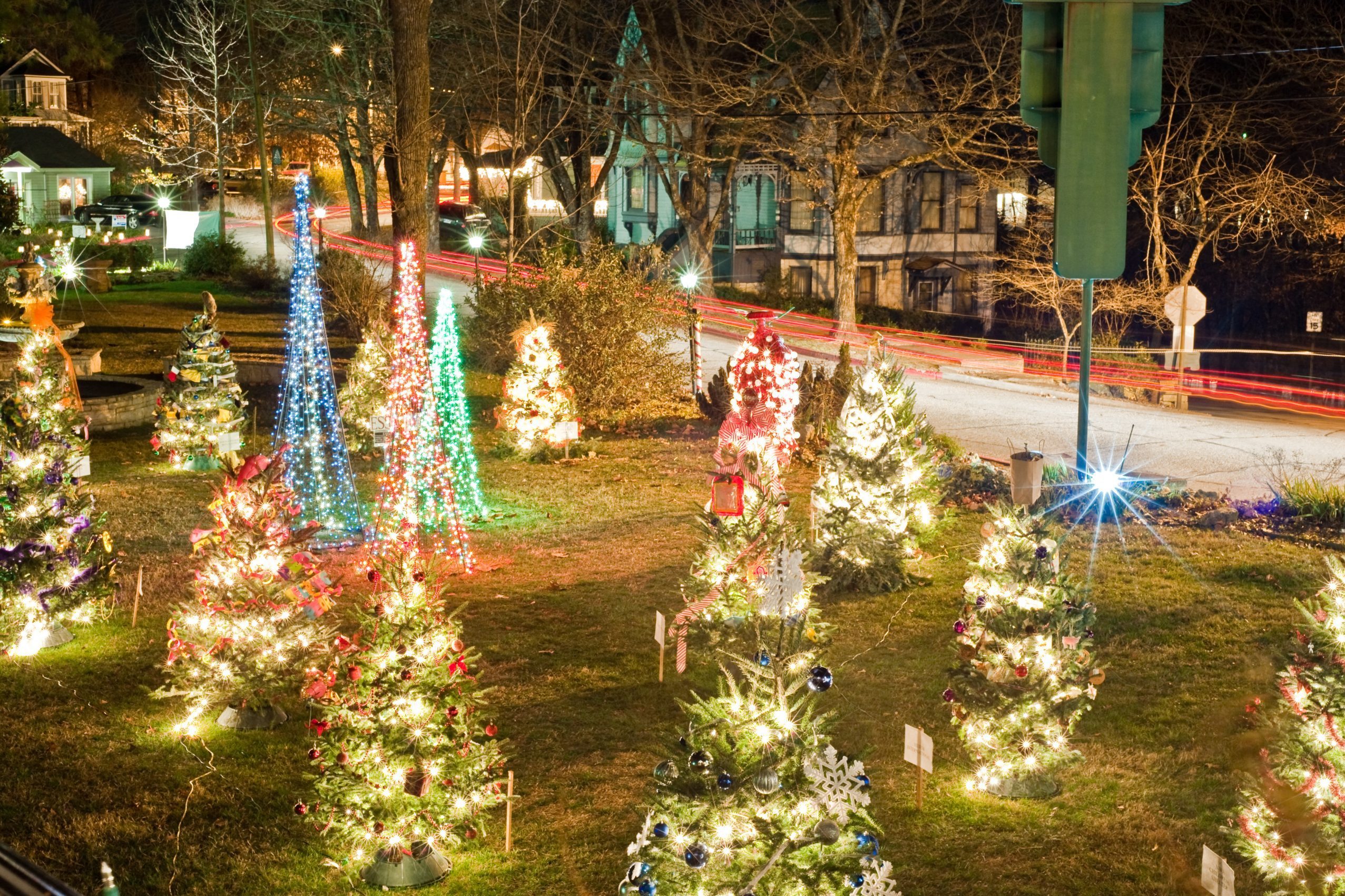 <p><strong>Best for:</strong> Christmas light forests</p> <p>This historic Ozark mountain village celebrates Christmas the old-fashioned way. Its charming downtown shopping district offers unique boutiques, art galleries, and craft shops for <a href="https://www.rd.com/list/christmas-gift-ideas-impossible-to-shop-for/">one-of-a-kind gifts</a>. Events include the Christmas Parade of Lights and a drive-through forest of over 300 trees and nativities scenes leading to the 67-foot tall Christ of the Ozarks statue. The 1886 Crescent Hotel gets into the holiday spirit with Christmas at the Crescent, featuring its own Christmas Tree Forest of lit-up arbors on its 15-acre grounds, sleigh rides, ice skating, s'mores around the campfire, and more.</p> <p>With so many holiday happenings at the Crescent Hotel, it makes sense to stay right where the action is. Overlooking the village itself, the historic Crescent offers amazing views of the Ozark Mountains and luxury amenities for affordable prices.</p> <p class="listicle-page__cta-button-shop"><a class="shop-btn" href="https://www.tripadvisor.com/Hotel_Review-g31582-d76931-Reviews-1886_Crescent_Hotel_Spa-Eureka_Springs_Arkansas.html">Book Now</a></p>