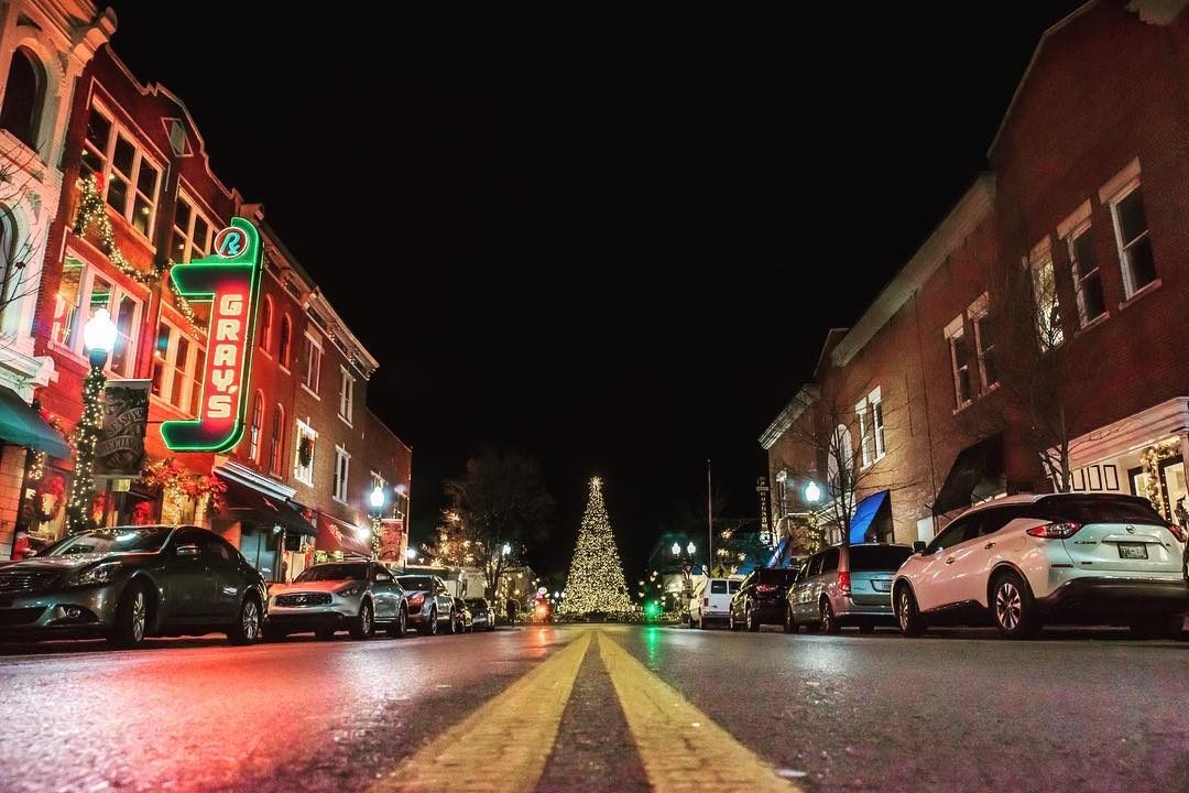 <p><strong>Best for:</strong> Christmas on Main Street, USA</p> <p>This village south of Nashville offers one of the best small-town Christmas experiences in the country. Its 16-block historic district, which is on the National Register of Historic Places, is one of <a href="https://www.rd.com/list/beautiful-main-streets/">the most beautiful Main Streets in America</a>—and it looks even more beautiful at holiday time. Take in the Christmas Parade, catch a holiday-themed show at the Franklin Theatre, or visit the outdoor Franklin Makers Market Holiday Market for artisan crafts, delicious food and drink, and kids' activities. But the town's signature event is the Dickens of a Christmas festival, which features musicians, dancers, and Dickens characters roaming Main Street.</p> <p>The beautiful Harpeth Franklin Downtown is the only hotel within Franklin itself, but a short drive up the road towards Nashville is the much more affordable Aloft Nashville Franklin. This unique, modern, pet-friendly property offers games in the lobby and live music to energize your holiday.</p> <p class="listicle-page__cta-button-shop"><a class="shop-btn" href="https://www.tripadvisor.com/Hotel_Review-g55055-d1163435-Reviews-Aloft_Nashville_Franklin-Franklin_Tennessee.html">Book Now</a></p>