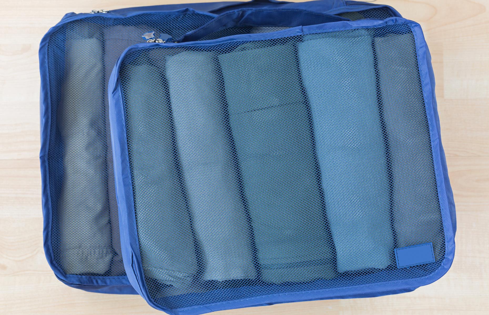 <p>Once you’ve mastered the list, it’s time to get packing. Try to pack as light as possible, but don’t skimp so much that you end up having to hunt down warm clothes or sandals on vacation. Packing cubes are a game changer for strategic packing – separate socks from swimwear for easy access or color code to distinguish different family members' clothes in one bag. Go for compression ones and you can fit more in a case. It also means you don’t need to unpack when you get there – simply unzip and place them in drawers. </p>