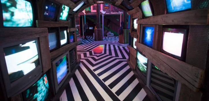 <p><a href="https://meowwolf.com/">Meow Wolf </a>in Santa Fe, New Mexico (and Las Vegas and Denver) is a one-of-a-kind experience, and when you visit the attraction, it feels like you’re stepping onto the set of a sci-fi film.</p><p>Take your teenagers there and they’ll remember just how cool you are. The exhibit took over a former bowling alley and its main benefactor is George R.R. Martin, the author of “Game of Thrones.”</p><p>Once inside, you’ll become captivated by the House of Eternal Returns, which comes with a fascinating storyline. The Cliff Notes version goes like this: The family that once inhabited it has disappeared and you’re left to search for clues. (Totally cool to dig through their mail and open up their refrigerator, which may actually be a portal that travels to another dimension.)</p><p>Plus, Meow Wolf has free arcade games.</p>