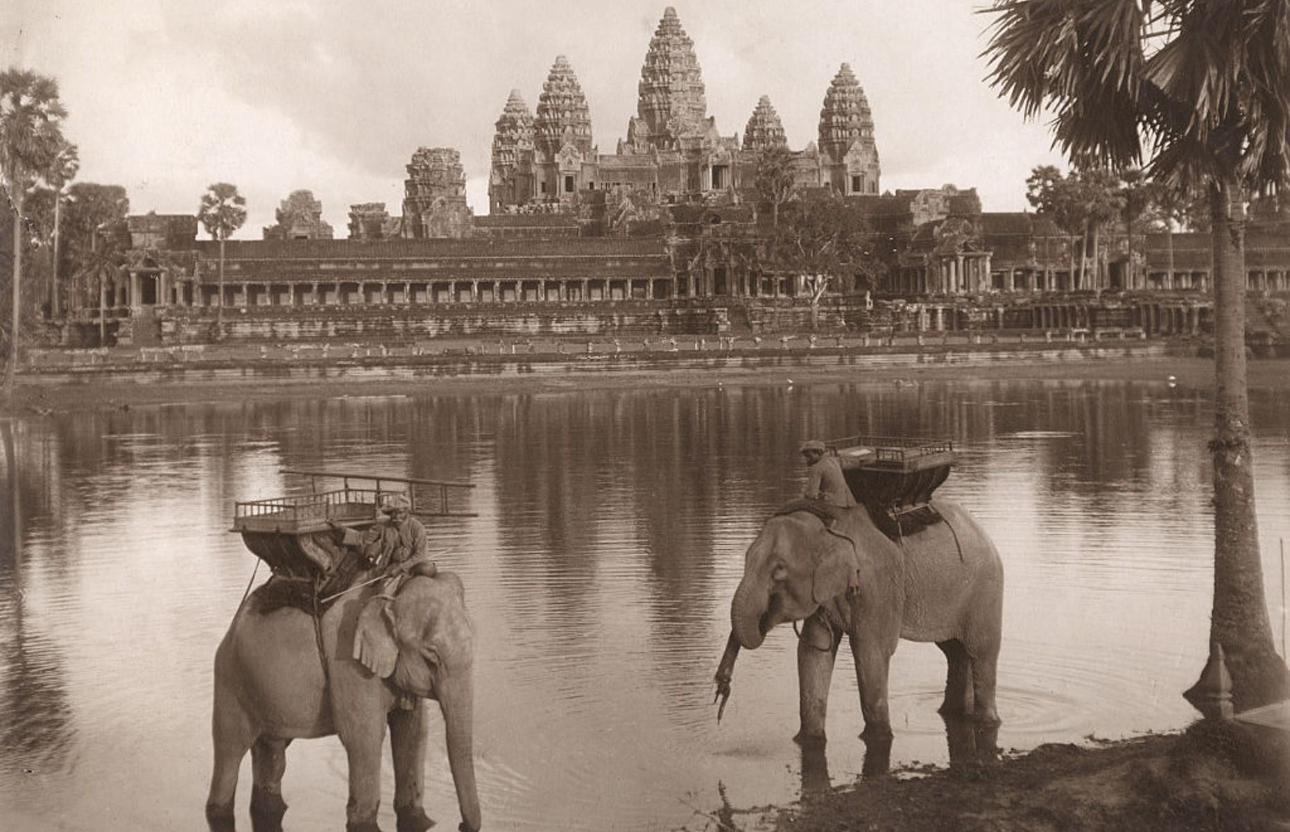 The amazing 12th-century temple complex of Angkor Wat in Cambodia attracted a staggering 2.6 million visitors in 2018. This is all the more amazing when you consider that, around 100 years earlier, hardly anyone had heard of its existence. The site was largely hidden by the jungle and only 'rediscovered' by Westerners in 1860, when it came under French control. Teams of workers were sent out and gradually pushed back the jungle to expose more of the amazing architecture and sculptures.