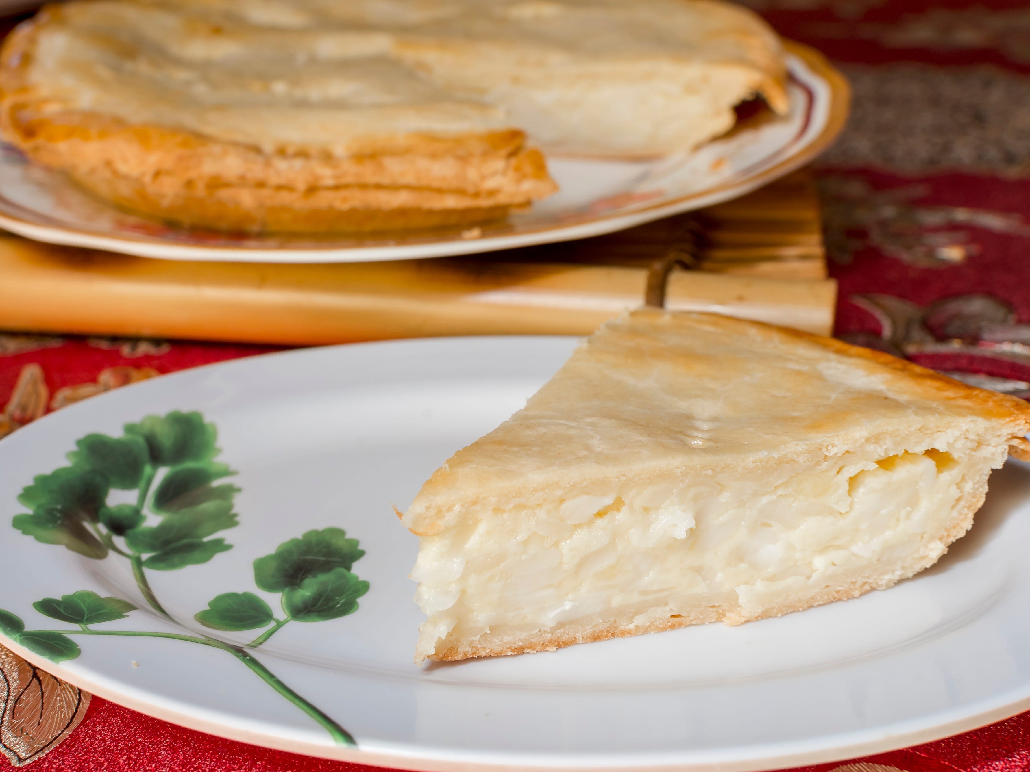 <p><a href="https://www.cnn.com/travel/article/best-dishes-taste-of-manila-parts-unknown/index.html">According to CNN,</a> Buko pie originated from Laguna.</p><p>It is traditionally made of young coconut meat and sweetened condensed milk, encased in a crisp, crumbly crust.</p>