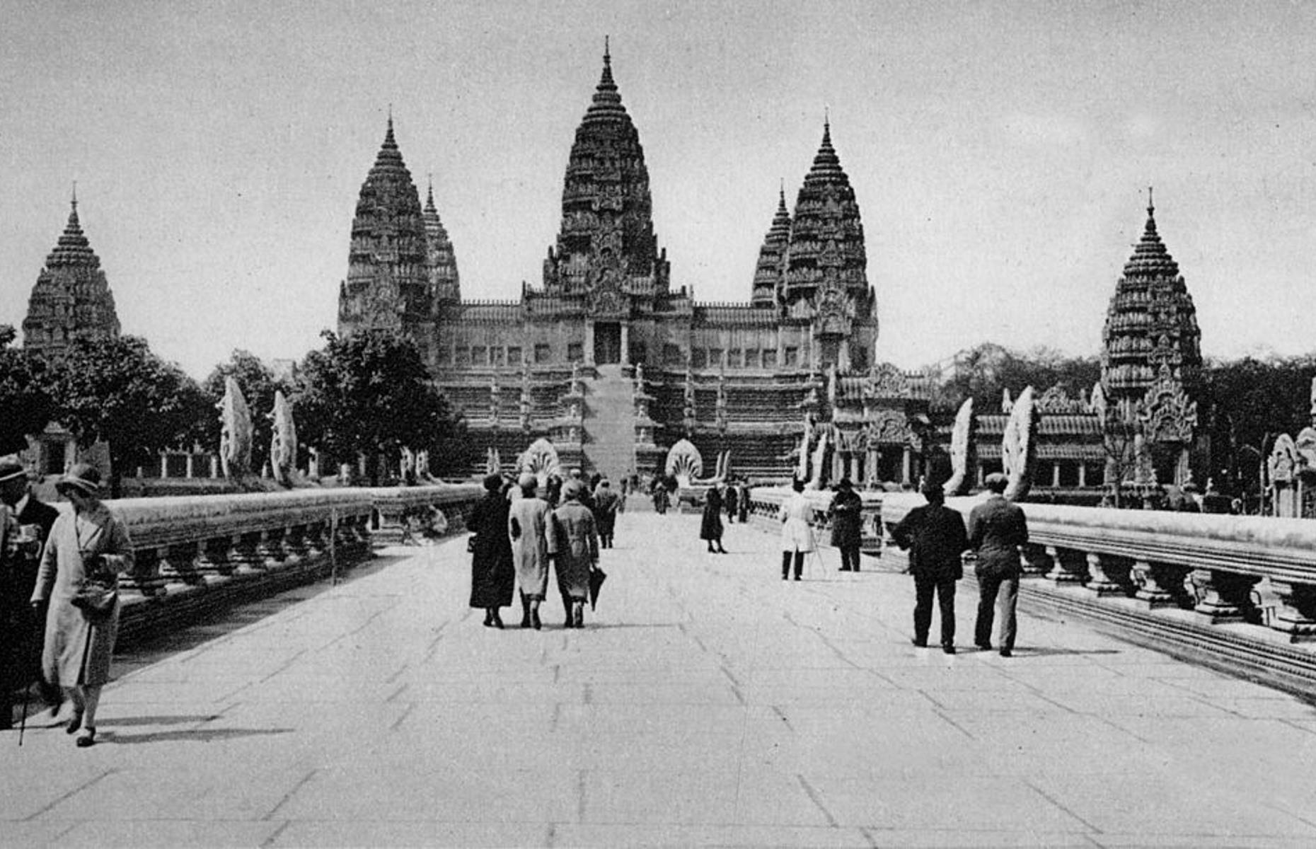 <p>Angkor Wat's fame increased in the 1930s when a life-size replica was made of the complex for the Paris Colonial Exposition in 1931. By 1953, Cambodia had gained independence from France and the temple site was given UNESCO World Heritage status in 1992. At this point, only about 7,650 tourists visited the site. But, in the 21st century, it's one of the most popular destinations in Asia, especially after the filming of <em>Tomb Raider</em> with Angelina Jolie in 2001.</p>  <p><a href="https://www.loveexploring.com/gallerylist/81102/new-secrets-of-the-worlds-ancient-wonders-revealed"><strong>Discover the incredible new secrets of the world's ancient wonders</strong></a></p>