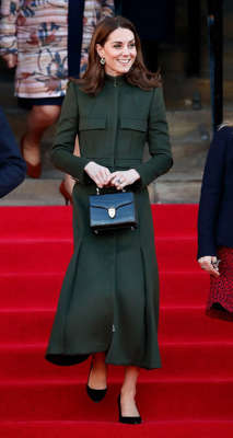 Kate carries the black version for a visit to Bradford in 2020