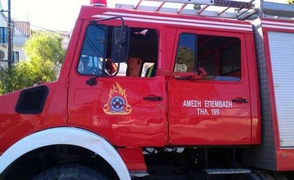 θεσσαλονίκη: φωτιά σε αστικό λεωφορείο στην περιφερειακή οδό