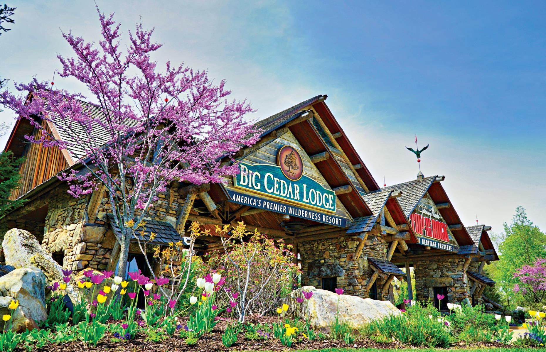 <p>Created by Johnny Morris, the founder of Bass Pro Shops, <a href="https://bigcedar.com/">Big Cedar Lodge</a> offers the ultimate Ozark Mountains experience. The lodge itself sees rustic country charm coupled with modern bells and whistles, as well as a rejuvenating spa and both fine and casual dining options. But Big Cedar’s true draw is the recreational thrills of the Ozarks, with golf, fishing, shooting, hiking, go-karting and much more on the table.</p>  <p><strong><a href="https://www.loveexploring.com/galleries/117173/secrets-of-the-ozarks-revealed">Check out these fascinating facts about the Ozarks</a></strong></p>
