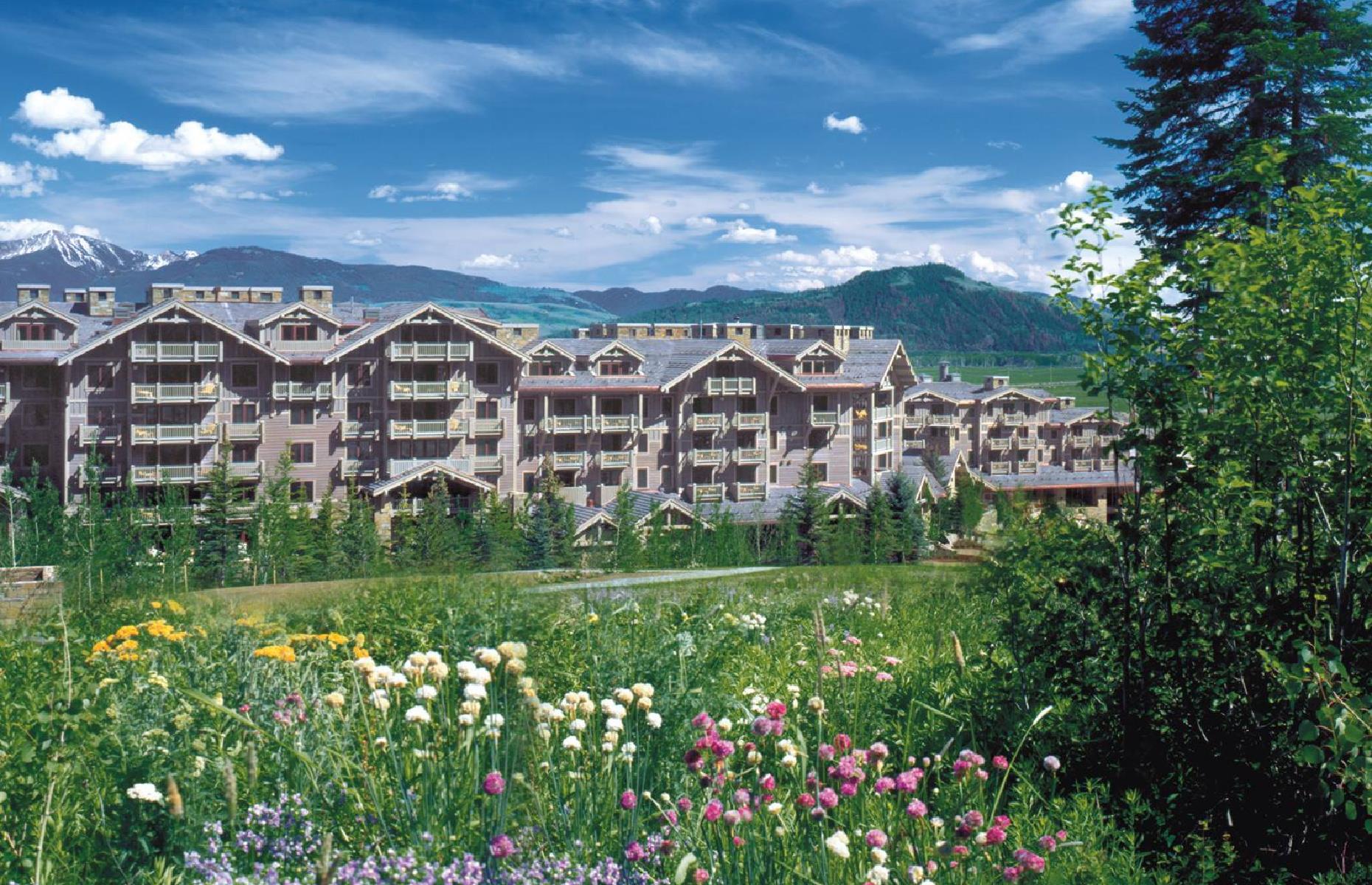 <p>This <a href="https://www.fourseasons.com/jacksonhole/">Wyoming resort</a> is a jewel in the awe-inspiring Grand Teton mountain range. The cleanly designed rooms look out onto the drama of the mountains, with the wilderness of both Grand Teton and Yellowstone national parks not far away. There’s plenty of wildlife to discover nearby, or guests can just enjoy the hotel itself, with amenities including a slew of restaurants and a hotel lounge, a full-service spa and a concierge team that will help arrange those outdoor adventures.</p>  <p><a href="https://www.loveexploring.com/galleries/113797/americas-best-beach-hotels-and-resorts?page=1"><strong>Love this? Now check out America's best beach hotels and resorts</strong></a></p>