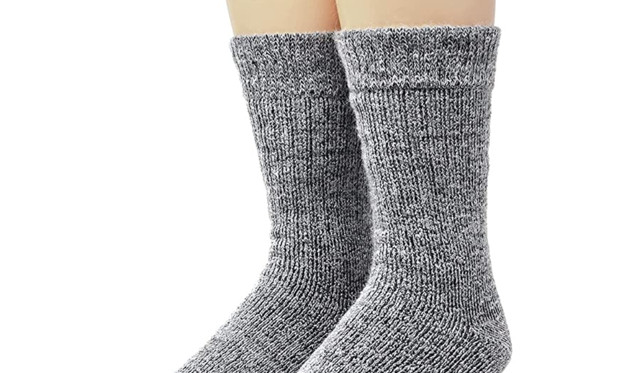 Slide 3 of 16: $29.99Shop NowPlush alpaca wool is all your feet will need this winter to stay cozy. Although these crew socks are warm as can be, they're also moisture-wicking, so you won't sweat. Amazon shoppers say they're worth every penny. “These are the thickest, most indestructible socks I've ever owned,” one customer wrote in a review. They also do not slide down your calves, they added.