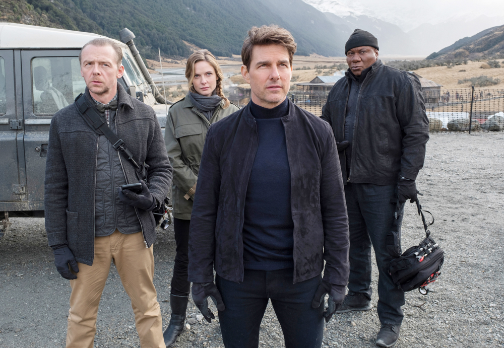<p>Tom Cruise is seen here in 2018’s ‘Mission: Impossible – Fallout’. He reprised his role as Ethan Hunt in the film.</p> <p>The franchise’s 6th installment follows Ethan and his team as they track down missing plutonium while being monitored by a terrorist group called The Apostles after a mission goes wrong. The film raked in $791.1 million globally.</p>
