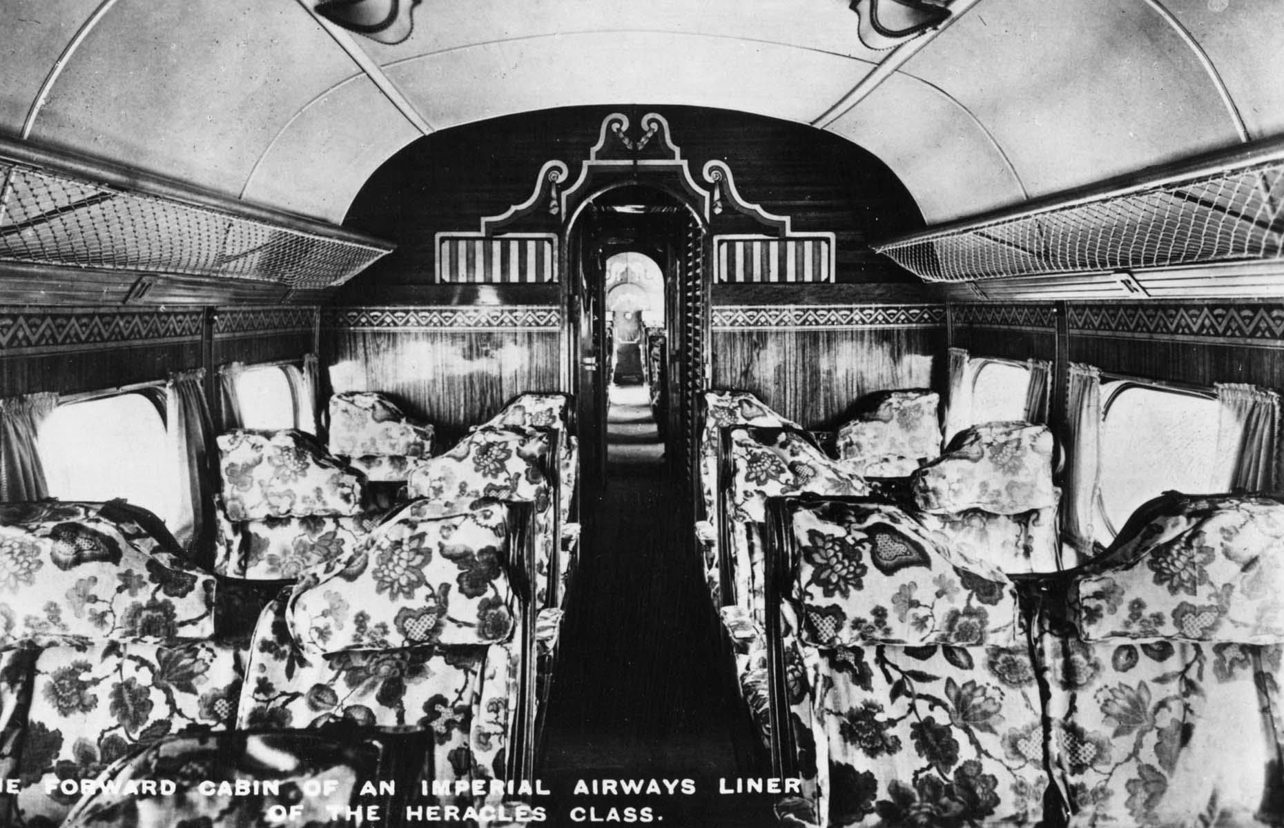 The aircraft was the domain of the elite, with high-ranking officials and wealthy businessmen taking to the skies to enjoy Imperial Airways' luxury service, which included seven-course meals, plush wall-to-wall carpeting and a stand-up bar. Unfortunately, all of the HPs have now been destroyed – some during the Second World War when the aircraft were drafted into the RAF – so only archive photographs survive.