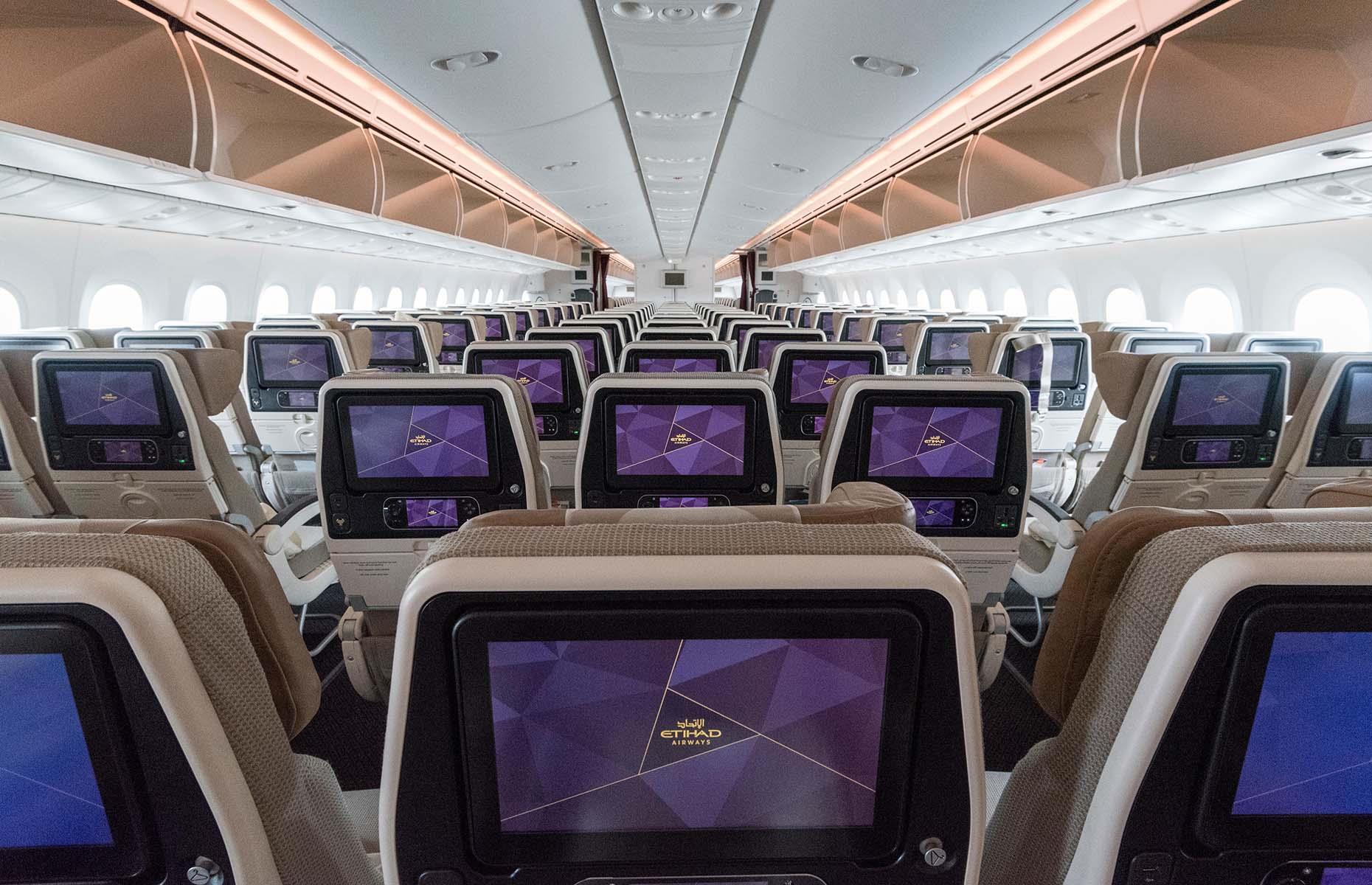 <p>Inside, the 787 can seat up to 336 passengers with as many as nine seats and two aisles abreast. Thanks to the composite body, the aircraft has larger windows that have replaced plastic window shades with smart glass that offers five levels of transparency. The Dreamliner also claims to minimise jet lag thanks to higher pressure inside the aircraft and higher humidity levels (15% instead of the typical 4%), which leaves passengers more refreshed.</p>  <p><a href="https://www.loveexploring.com/galleries/76761/what-air-travel-will-look-like-in-2030?page=1"><strong>Here's how air travel could look like in the future</strong></a></p>