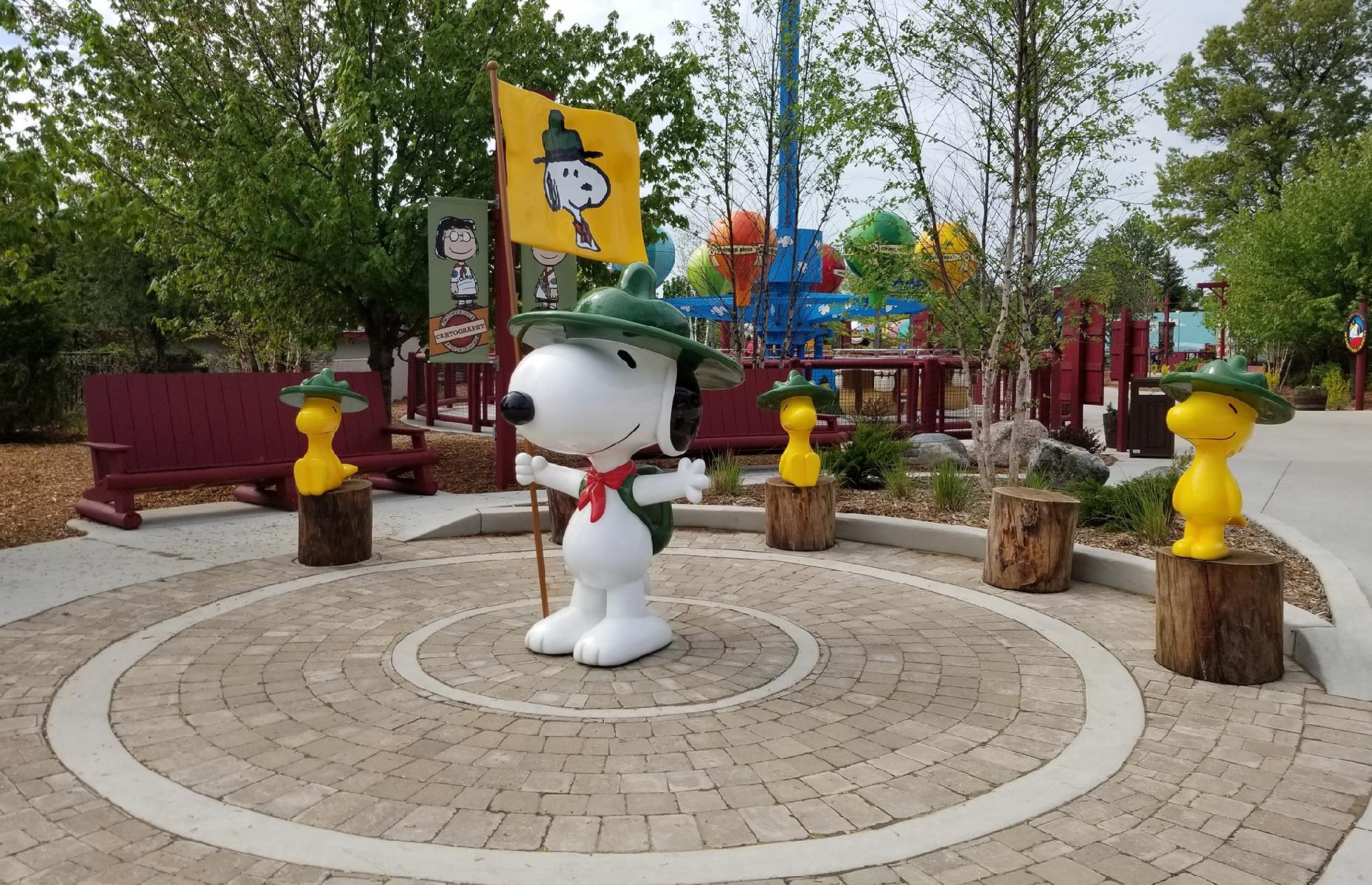 <p><a href="https://www.miadventure.com/">Michigan’s largest theme park</a> unveiled its much-anticipated Camp Snoopy in spring 2021. The area, themed on Charles M. Schulz’s <em>Peanuts</em> cartoon strip and named in honor of its black-and-white beagle, has five rides including the relatively gentle Beagle Scout Lookout, which mimics a trip in a colorful hot air balloon. The seasonal park, which closes for winter, also has a range of thrill rides and family fun from Swan Boats to slides and splash pools in WildWater Adventure Waterpark.</p>