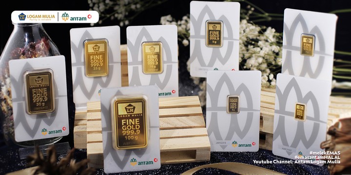 harga emas antam naik rp 21.000 per gram dalam sepekan