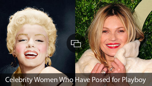 Marilyn Monroe Heidi Klum Celebrity Womeho Have Posed in Playboy