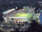 A rendering of the proposed soccer stadium on the site of a former gas plant in Pawtucket.