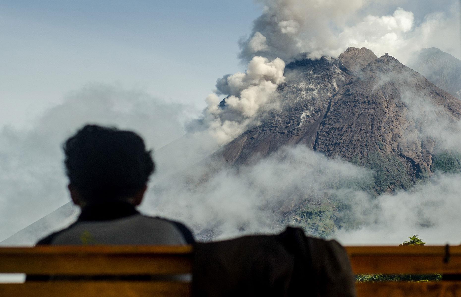 <p>Towards the end of November 2021, the volcano was still emitting lava and white smoke. The latter can still be seen in this photo from early December. The <a href="https://en.antaranews.com/news/201165/mount-merapi-emits-incandescent-lava-15-times">Center of Geological Disaster Technology Research and Development</a> has so far not changed the status of Mount Merapi from Level III, or 'standby'.</p>  <p><a href="https://www.loveexploring.com/galleries/91033/historys-most-deadly-and-destructive-forest-fires"><strong>These are history's most deadly and destructive forest fires</strong></a></p>
