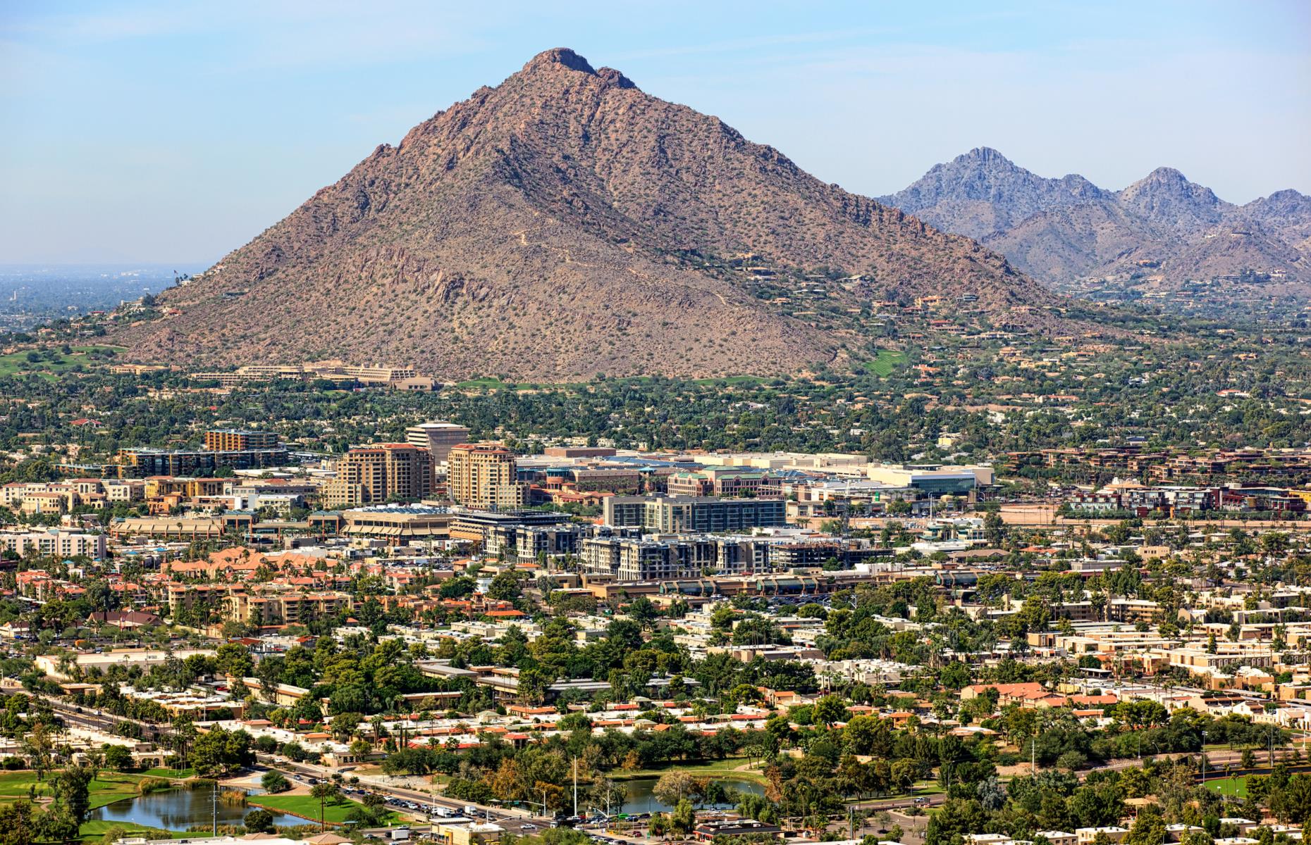 <p>Summer in Scottsdale stretches all the way from May until mid-September. Temperatures during these months <a href="https://www.experiencescottsdale.com/weather/">can soar to a sweltering 106°F (41°C)</a>, so the city is generally best avoided at these times. Book a shoulder-season trip to the Sonoran Desert city though, and it’s pretty perfect. The mercury still tends to hit 68°F (20°C) and above, which makes shopping, dining in the Old Town and hiking on mountain trails much more enjoyable.</p>