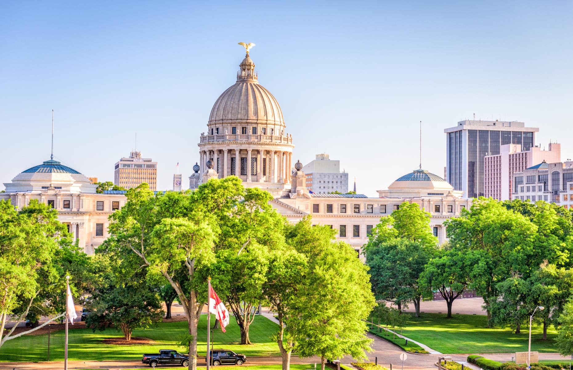 <p>Swerve sweltering summer weather by heading to the charming, culturally fascinating city of Jackson in spring, when the mercury <a href="https://www.usclimatedata.com/climate/jackson/mississippi/united-states/usms0175">regularly reaches 68°F (20°C)</a>. It’s still patio weather yet not too hot for wandering the tree-shaded streets and weaving in and out of blues clubs. Must-visits include the <a href="http://mcrm.mdah.ms.gov/">Mississippi Civil Rights Museum</a>, whose arresting displays include plinths representing lynching victims.</p>