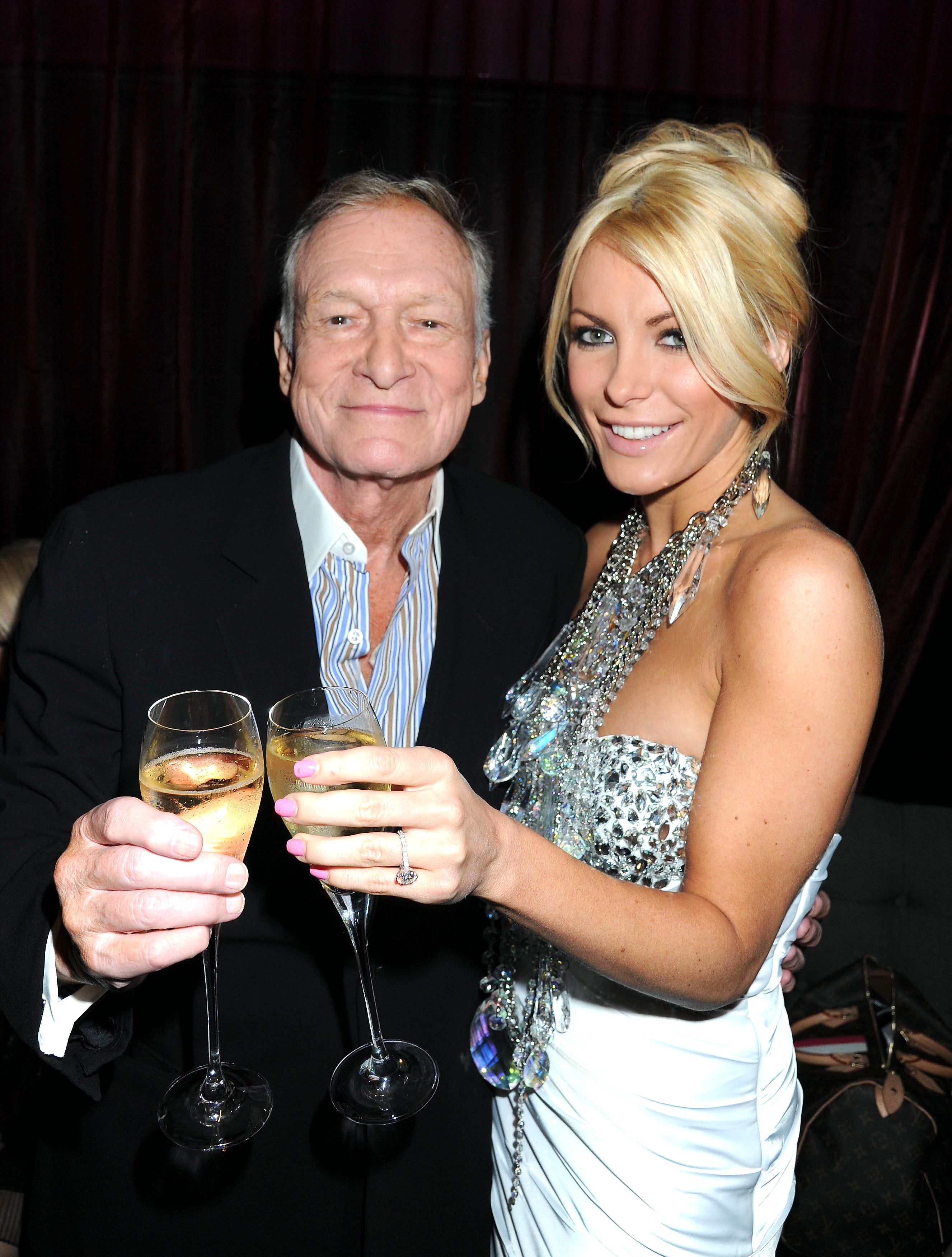 <p>It wasn't a huge surprise when late Playboy founder Hugh Hefner tied the knot with a woman who was 60 years younger -- Crystal Hefner -- in 2012. After all, the majority of his ex-girlfriends have been a lot, lot younger.</p>
