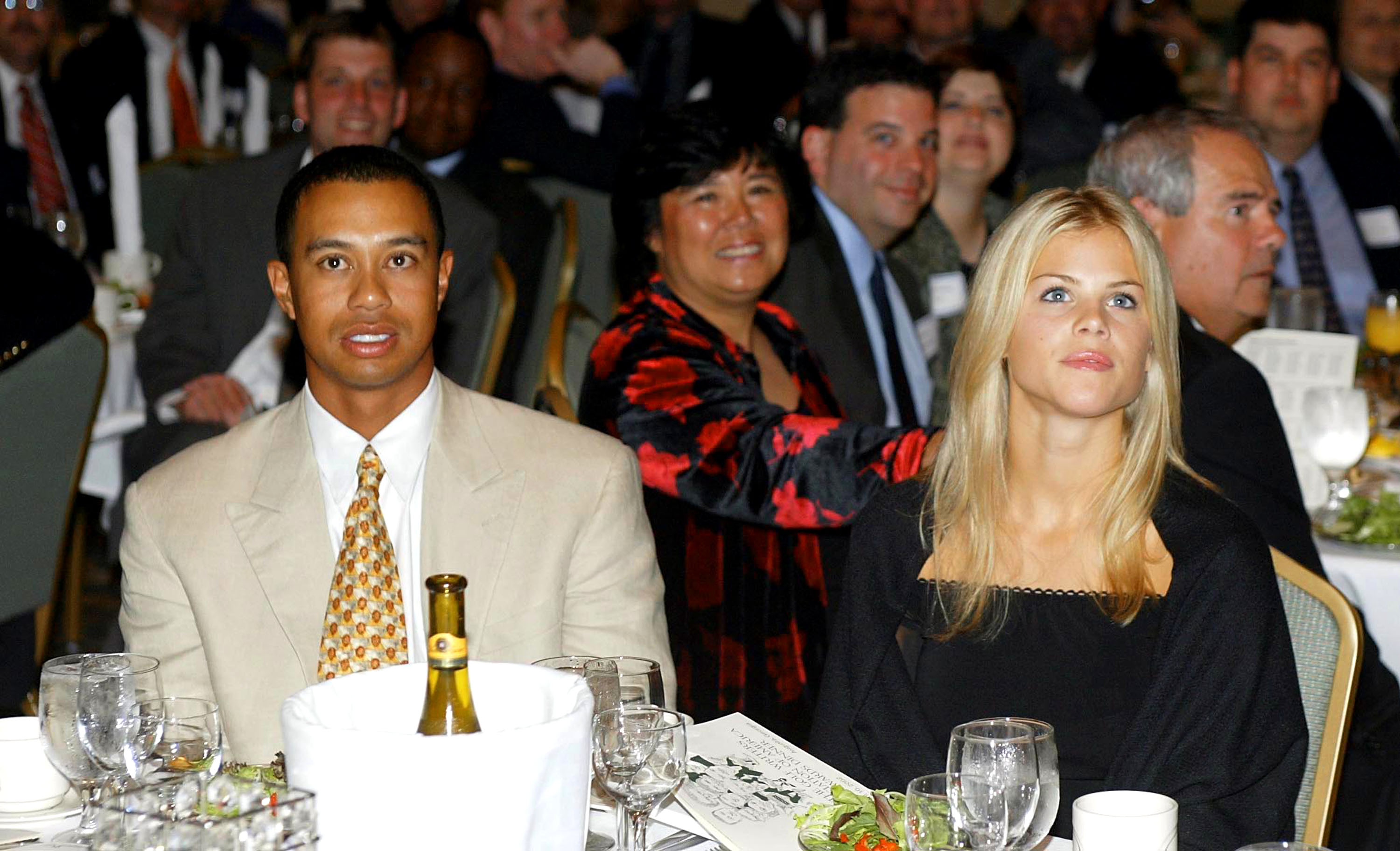 <p><a href="https://www.wonderwall.com/celebrity/profiles/overview/tiger-woods-705.article">Tiger Woods</a> was the poster child for perfection until a story broke in December 2009 alleging that he was having an affair with socialite Rachel Uchitel. One by one, multiple women came forward to reveal that they, too, had slept with the golf legend. Tiger's then-wife, Elin Nordegren, soon filed for divorce.</p>