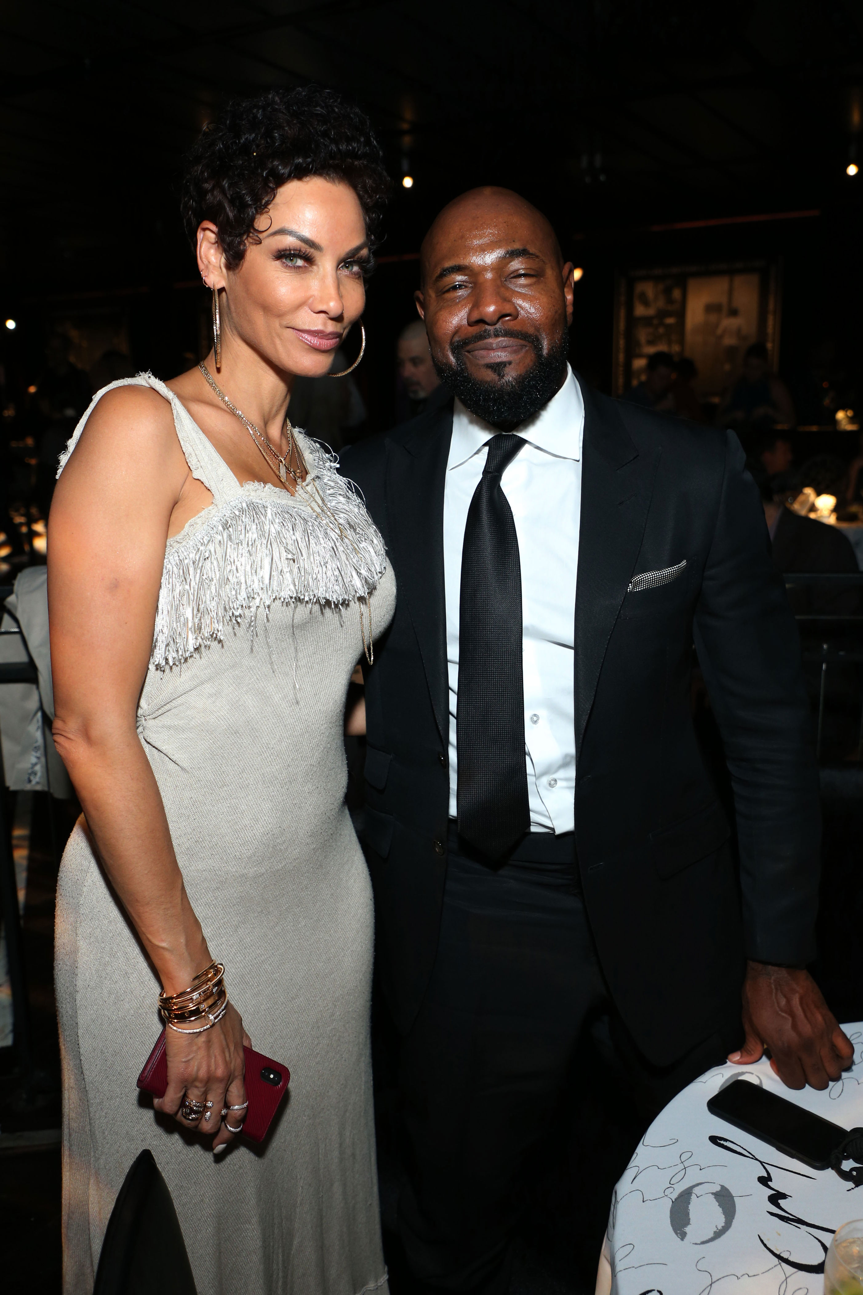 <p>Nicole Murphy made <a href="https://www.wonderwall.com/celebrity/couples/britney-spears-boyfriend-sam-asghari-engaged-rumors-red-carpet-debut-celeb-love-life-news-late-july-2019-hollywood-romance-report-3020478.gallery?photoId=1059414">headlines</a> in July 2019 when she was caught on camera kissing Antoine Fuqua -- who's been married to actress Lela Rochon for two decades -- at a hotel pool in Italy. On a September 2019 episode of "The Wendy Williams Show," Eddie Murphy's former wife said she regretted smooching the married "Training Day" director. She also apologized to his wife and family. She then claimed that <a href="https://www.wonderwall.com/celebrity/photos/miley-cyrus-girlfriend-kaitlynn-carter-breakup-celeb-love-life-news-late-september-2019-hollywood-romance-report-3021199.gallery?photoId=1059414">she was under the impression his marriage was over</a> when they kissed and encouraged other women to "do your research" so they don't accidentally end up becoming the other woman.</p>