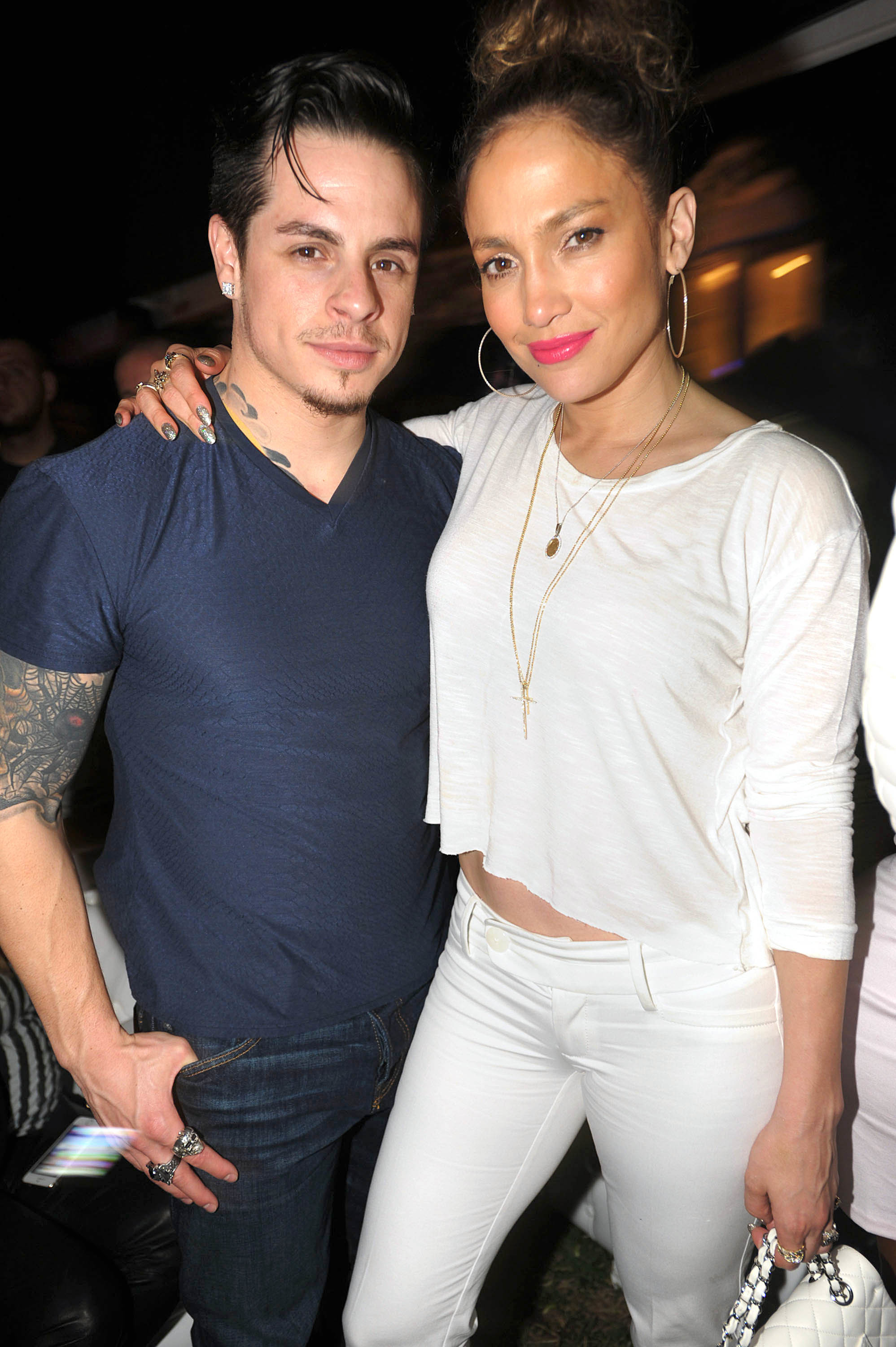 <p>Dancer-choreographer Casper Smart and <a href="https://www.wonderwall.com/celebrity/profiles/overview/jennifer-lopez-307.article">Jennifer Lopez</a> broke up in August 2016 after being off and on for the better part of five years. Casper is 18 years younger than the superstar.</p>