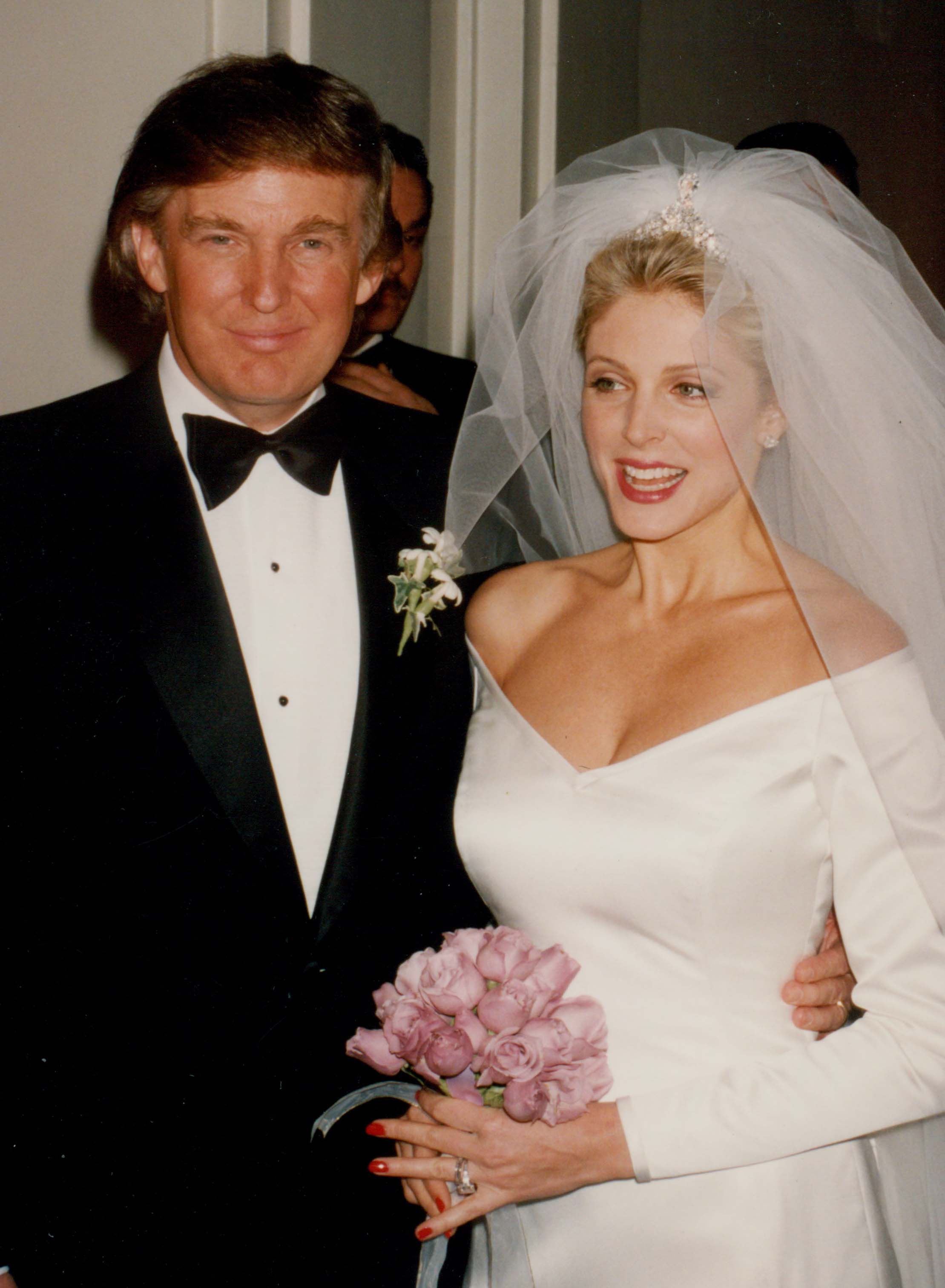 <p>Donald Trump and Ivana Trump's marriage of 13 years came to an end in 1991 when he was caught cheating with Marla Maples (pictured). He made headlines again after news of Ivana's settlement broke: She reportedly walked away from the marriage with $10 million, a $12 million mansion and custody of their three kids. Donald kept Marla… for another seven years.</p>