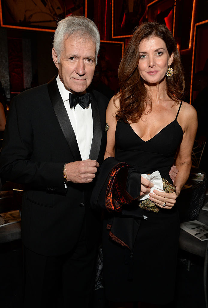 <p>There was a 24-year age gap between late "Jeopardy!" host Alex Trebek and his wife. The game show legend, who <a href="https://www.wonderwall.com/celebrity/what-is-greatness-hollywood-reacts-to-alex-trebeks-passing-399084.gallery">died at 80</a> in November 2020 after a battle with stage 4 pancreatic cancer, married Jean Currivan in 1990 when she was 26. Shortly before his diagnosis, Alex told People magazine that his one regret in life was that he and Jean hadn't been together longer. "My wife Jean and I have been together almost 29 years, and I was thinking about President Bush when he died, and all the comments about his life about what a nice guy he is, and how he and his wife had been together 73 years," Alex said. "I thought, oh my gosh... if I'd just met Jean in my 20s we could have had a longer life together. I guess if I'd met her when I was in my 20s, she wouldn't have been born yet. But hey, 29 years is pretty good!" The couple celebrated their 30-year wedding anniversary a few months before Alex passed away.</p>