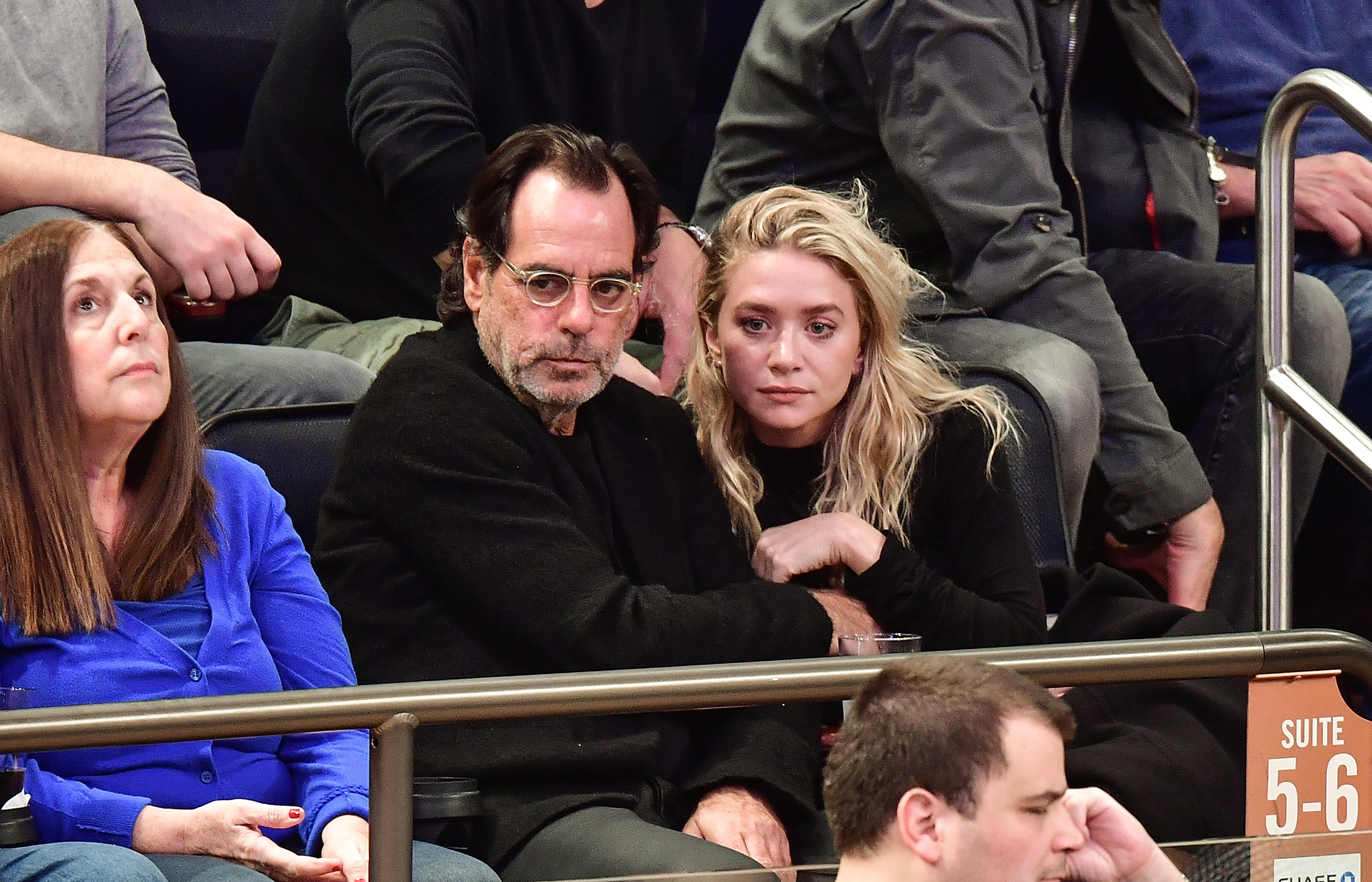 <p>Richard Sachs is 28 years older than <a href="https://www.wonderwall.com/celebrity/profiles/overview/ashley-olsen-238.article">Ashley Olsen</a>, but that didn't stop them from kissing at a New York Knicks game at Madison Square Garden in New York City in November 2016. The two dated for five months before splitting in March 2017.</p>
