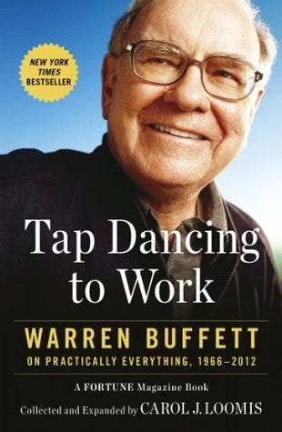 <p>One of his favorites is Warren Buffett's "Tap Dancing to Work."</p>